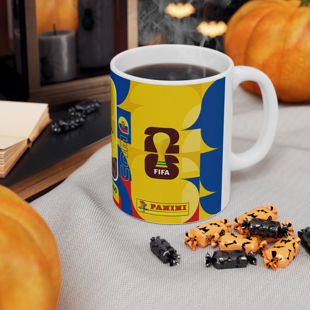 Ecuador Soccer Player Moises Caicedo Mug — Gift For Dad , World Cup 2026 Mugs