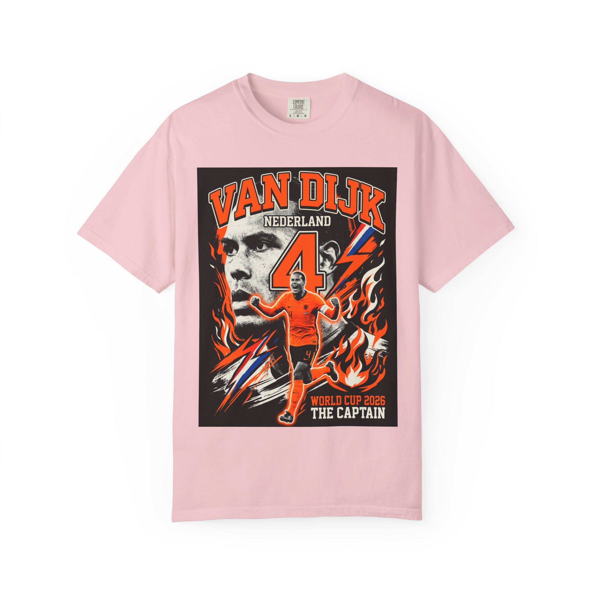 Netherlands Football Captain Shirt | World Cup 2026 Soccer Tee, Gift for him, Collectible, Netherlands flag