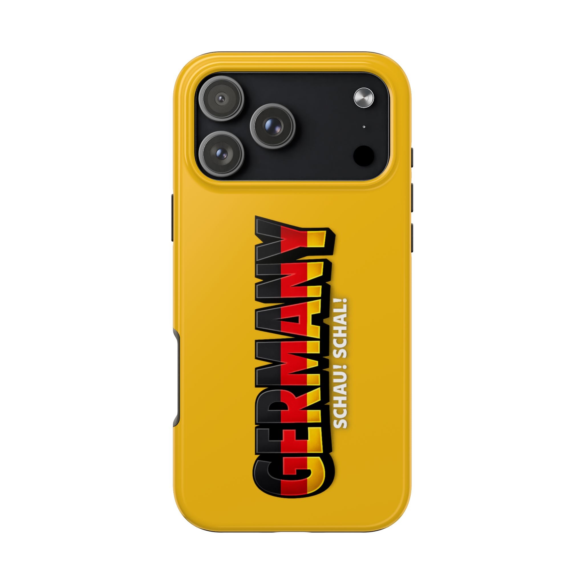 Germany Text Phone Case | Soccer Fan Phone Case, Protective, Glossy, World Cup 2026
