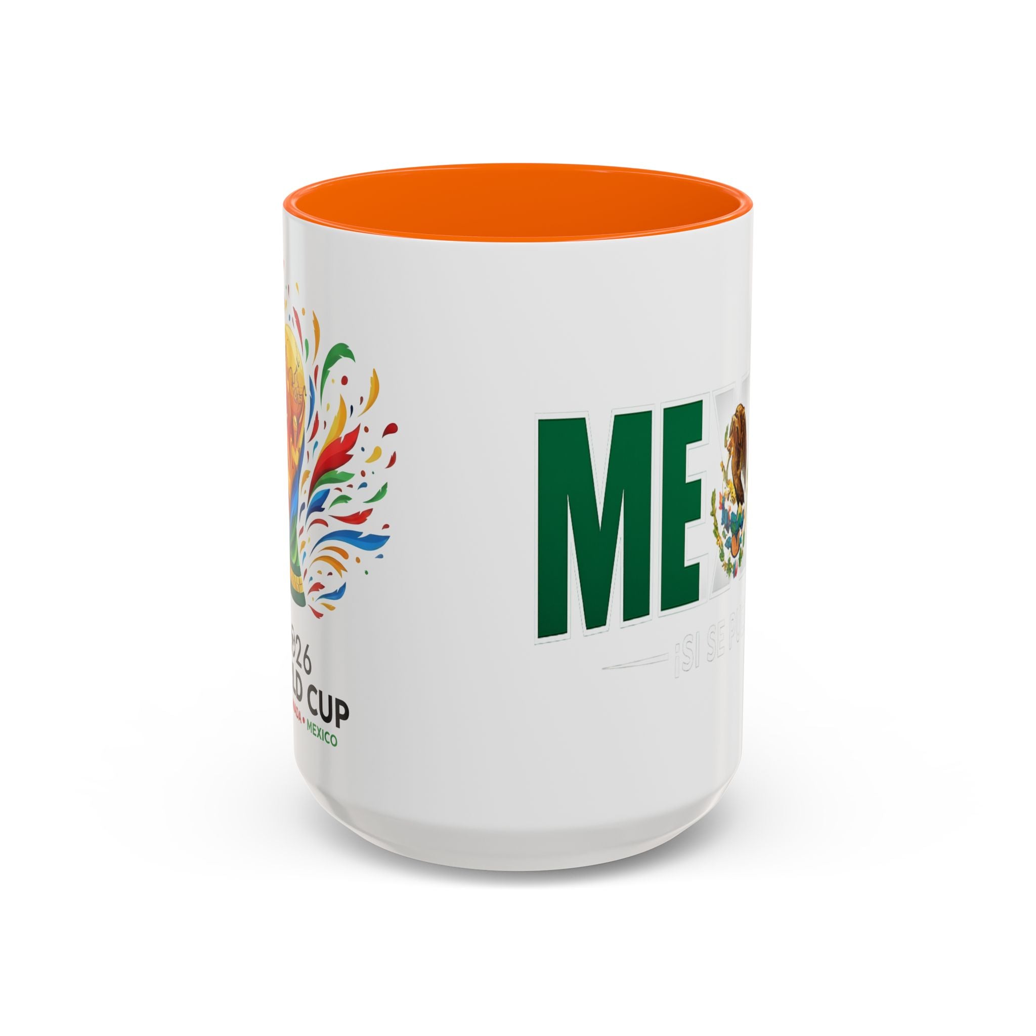 Mexico Coffee Mug | Accent Coffee Cup 11oz 15oz, World Cup 2026, Gift for Dad, Mexican Flag
