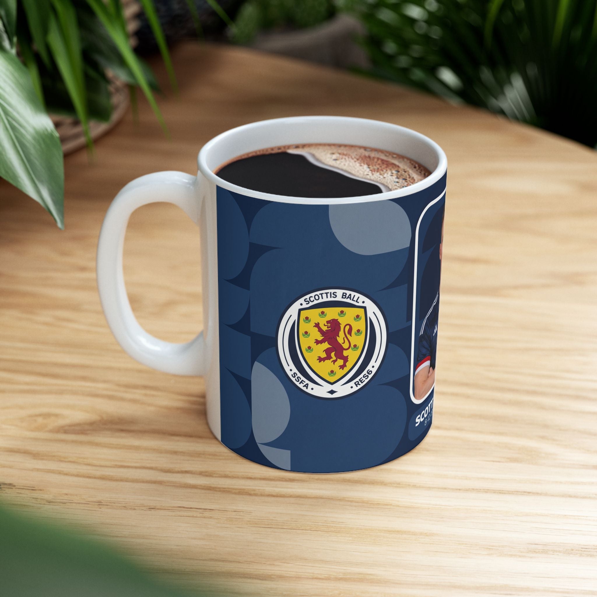 Scotland Soccer Player Scott McTominay Mug — Ceramic Coffee Cup (11oz/15oz), World Cup 2026 Mugs