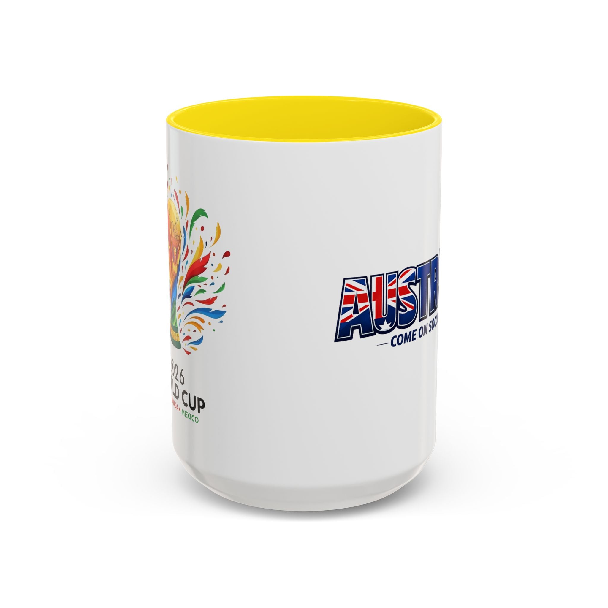 Australia Soccer Cheers Mug | Accent Coffee Mug 11oz 15oz
