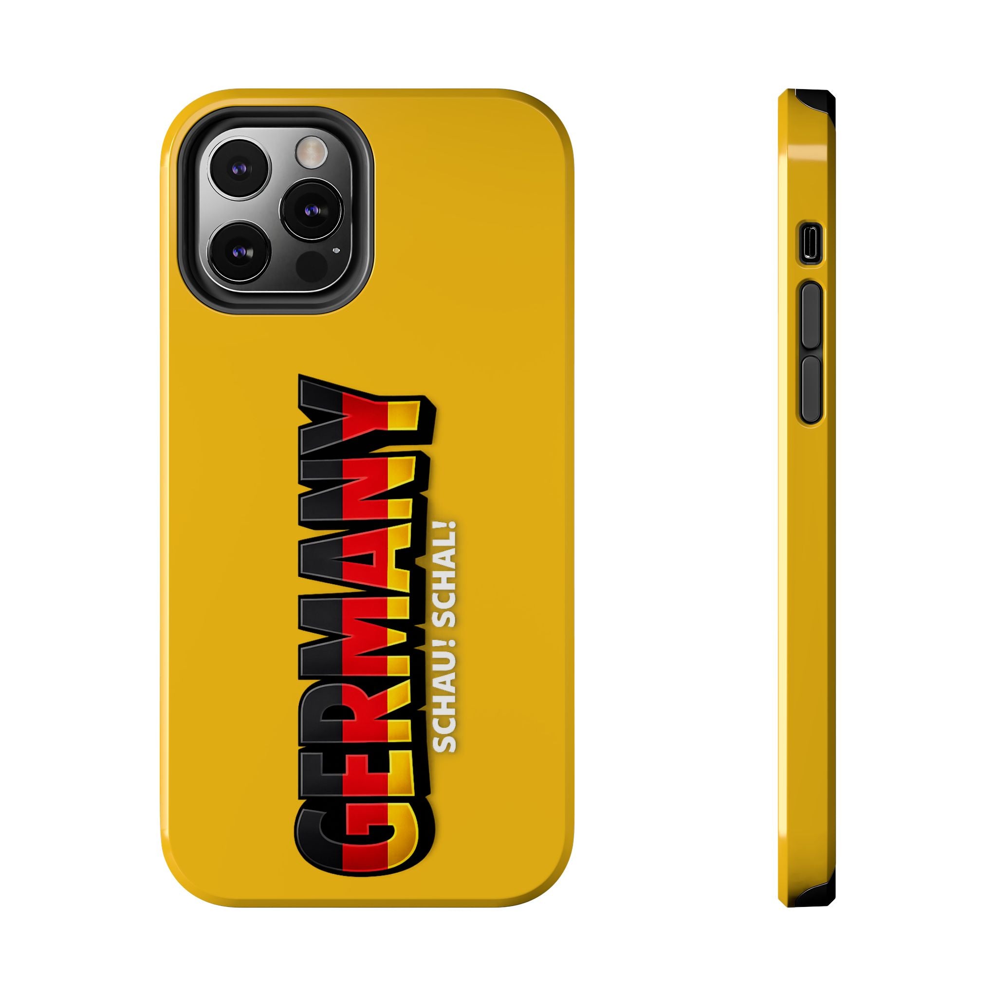 Germany Text Phone Case | Soccer Fan Phone Case, Protective, Glossy, World Cup 2026