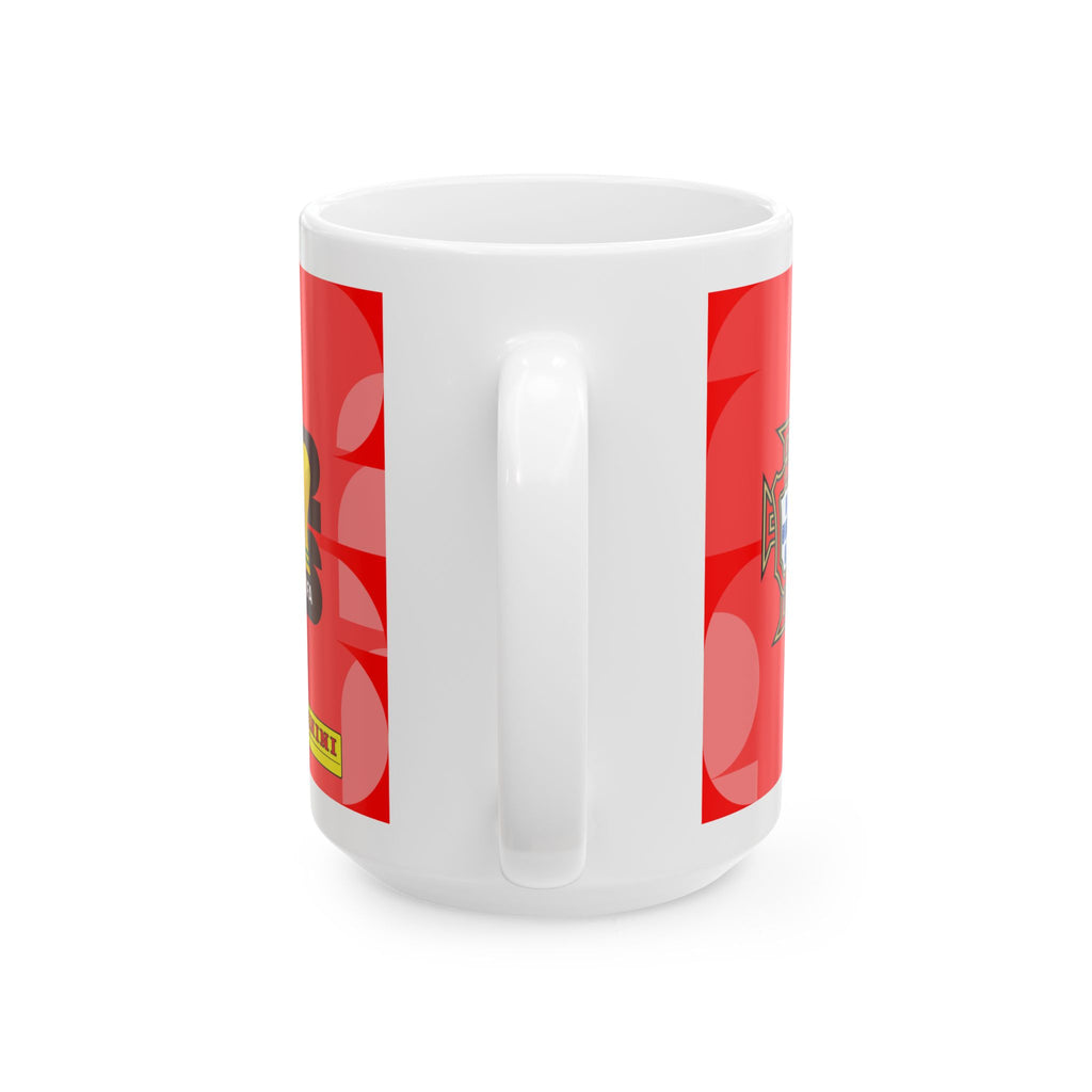 Cristiano Ronaldo Portugal Soccer Mug — Ceramic Coffee Cup (11oz/15oz), World Cup 2026 Mugs