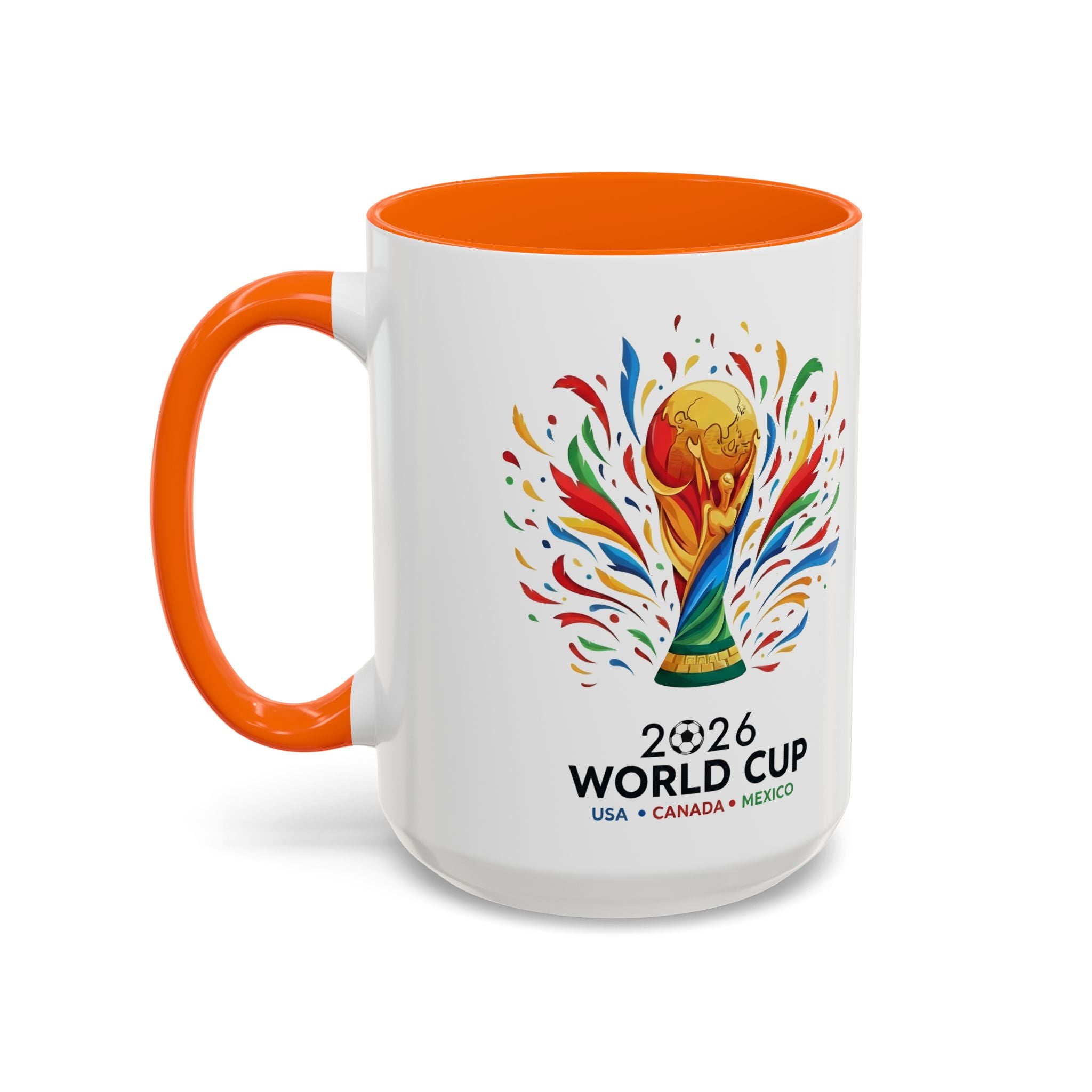 England Flag Typography Accent Coffee Mug | Come On England, World Cup 2026, Gift for Dad
