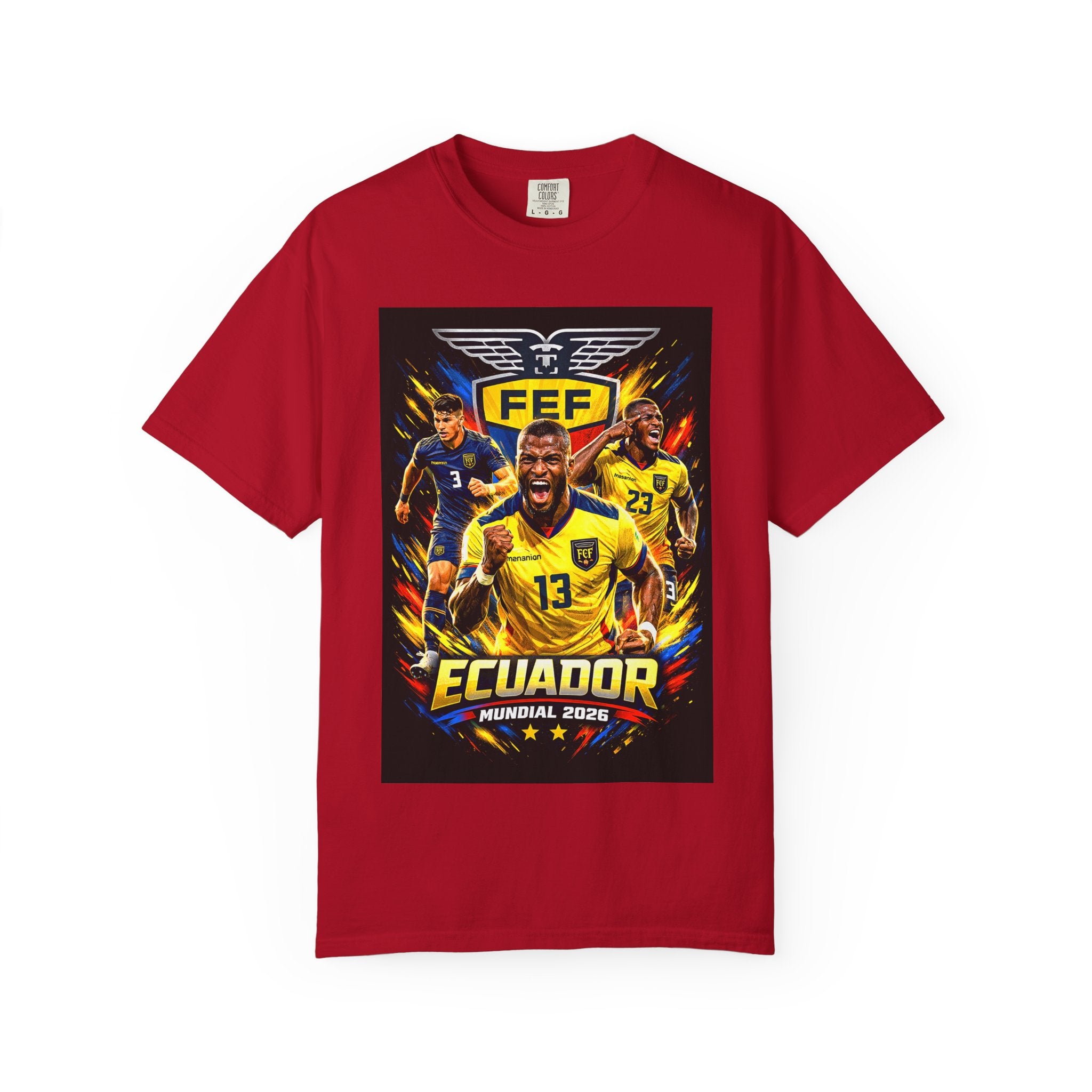 Ecuador Soccer Players T-Shirt | 2026 World Cup Team Tee, Ecuador Flag, Gift for him, Collectible