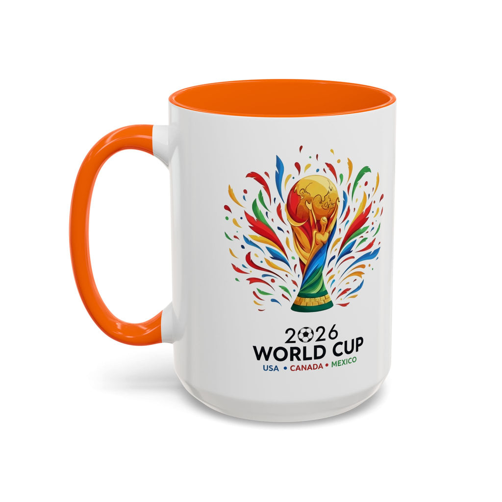 Paraguay Vamos Paraguay Mug | Accent Coffee Mug 11oz or 15oz, Soccer World Cup 2026, Gifts for Dad