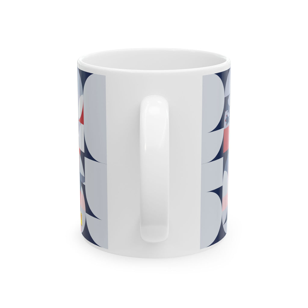 England Soccer Player KobbIe Mainoo Mug — Ceramic Coffee Cup (11oz/15oz), World Cup 2026 Mugs