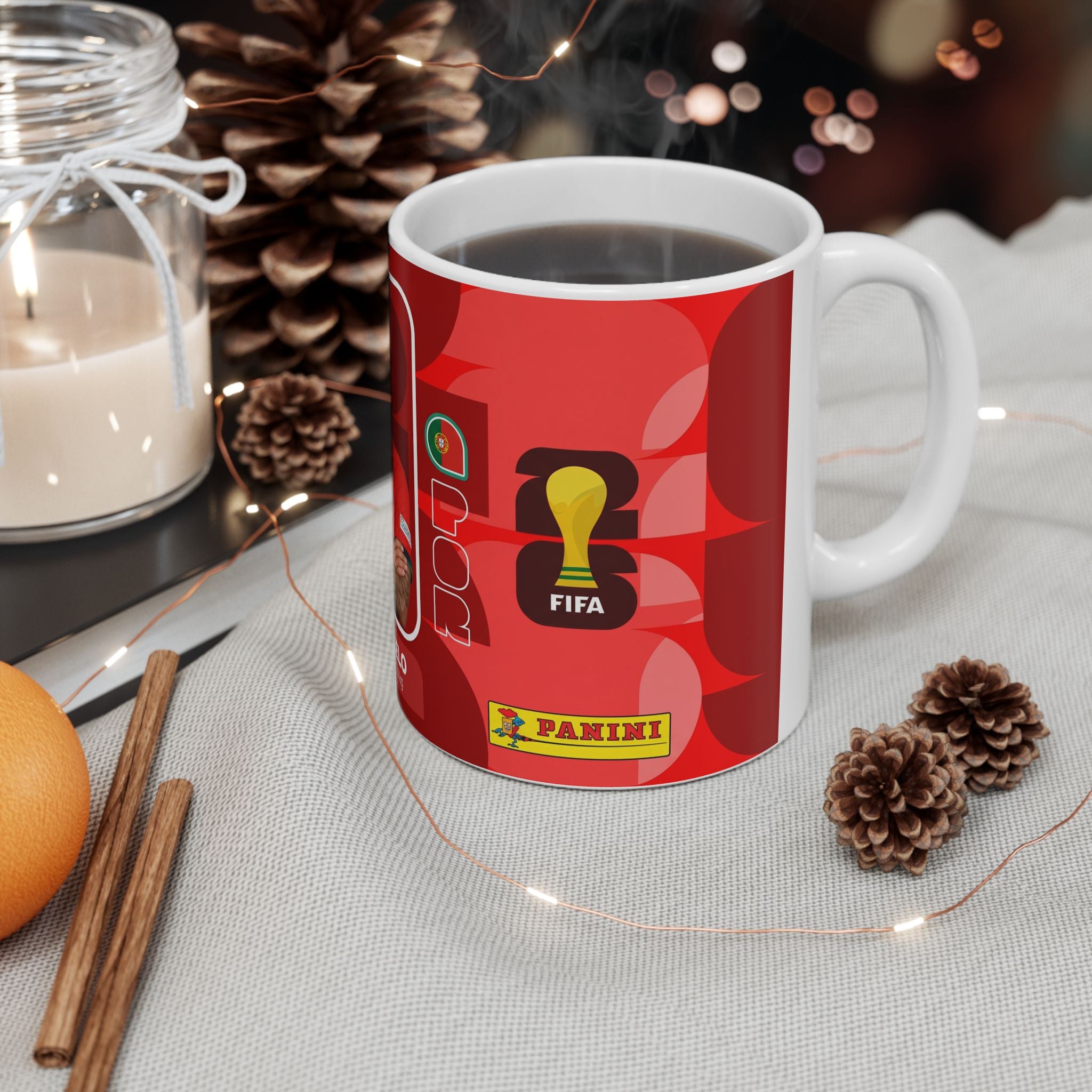 Portugal Soccer Player Joao Cancelo Mug — Fan Gift (11oz/15oz), World Cup 2026 Mugs