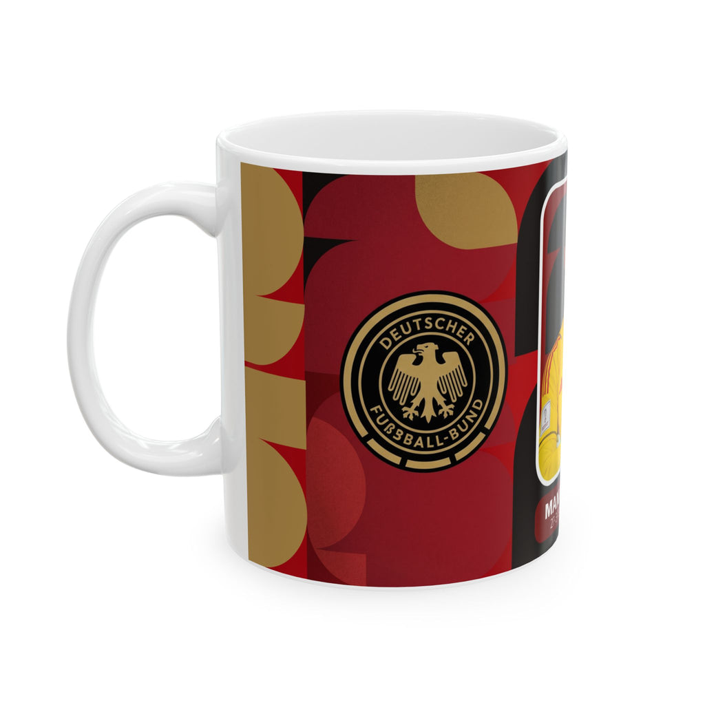 Germany Soccer Player Manuel Neuer Mug — Football Fan Gift (11oz, 15oz), World Cup 2026 Mugs