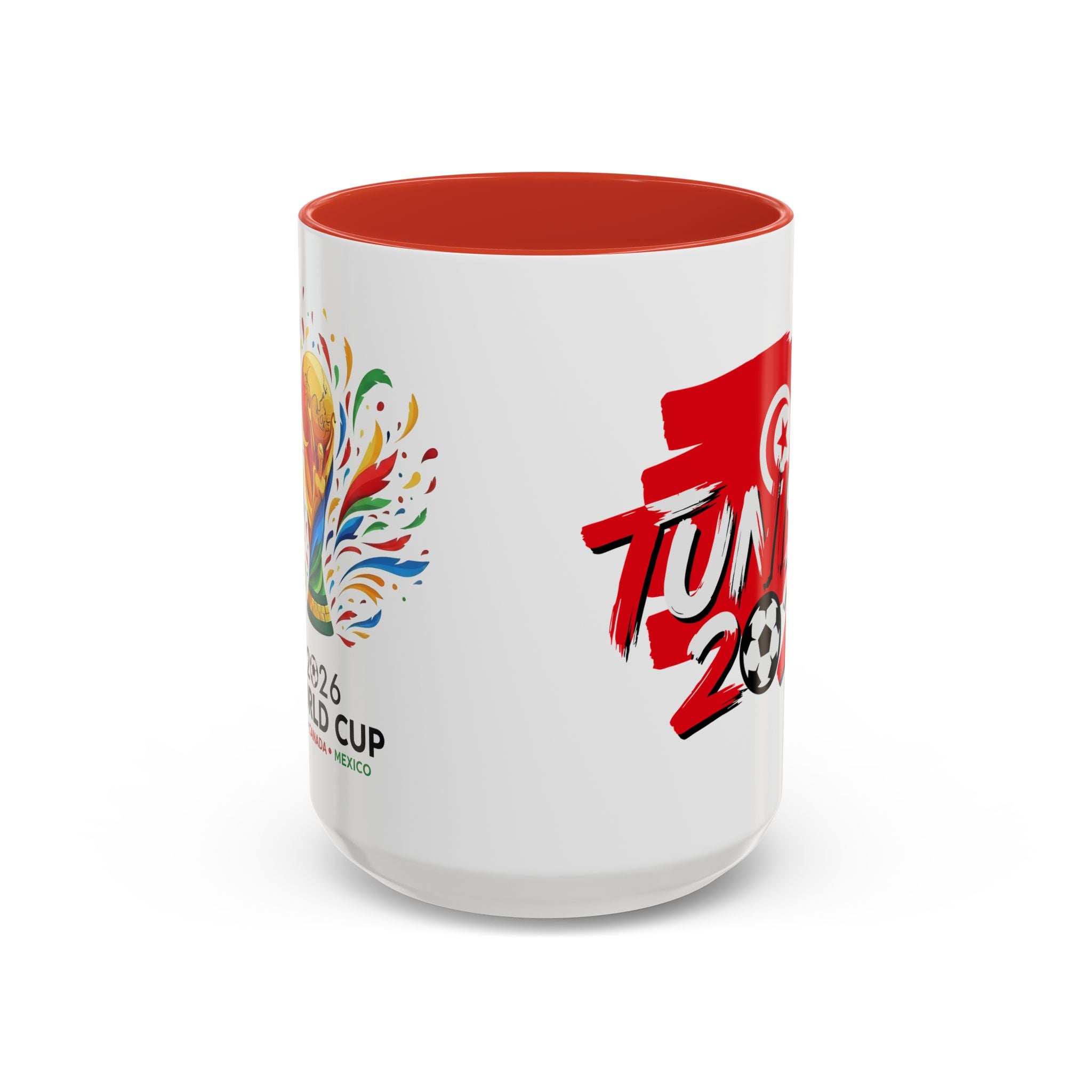 Tunisia 2026 Soccer Logo Mug | World Cup Fan Coffee Mug, Soccer World Cup 2026, Gift for Dad