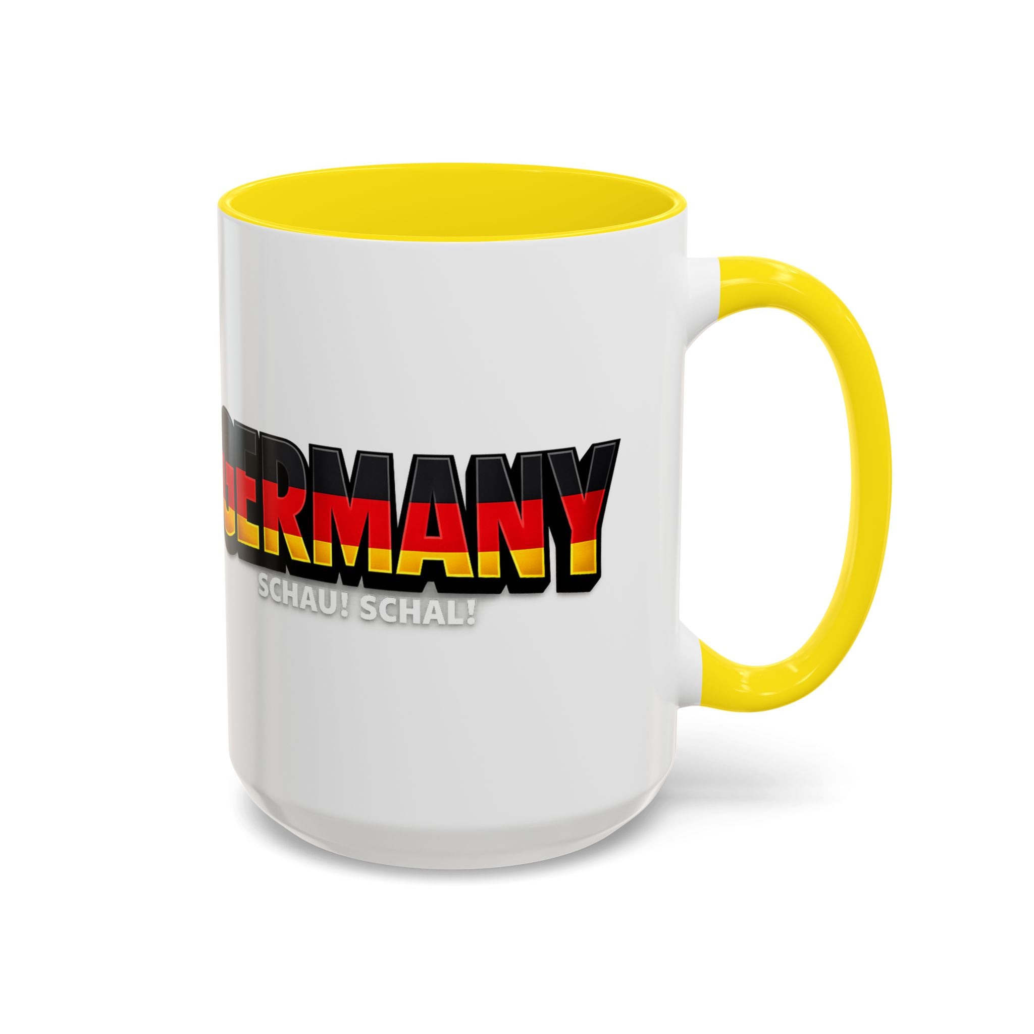Germany flag text Mug | Accent Coffee Mug 11oz or 15oz, World Cup 2026, Gift for Dad