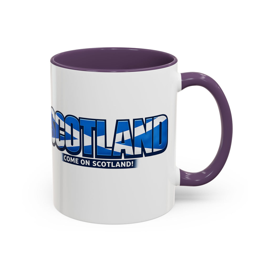 Scotland Come On Scotland Mug | Accent Coffee Mug 11oz 15oz, Soccer World Cup 2026, Gift for Dad