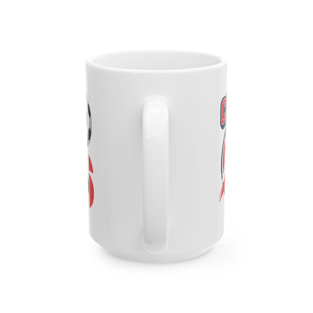 Canada Soccer Team Mug | Canada Flag Soccer Coffee Cup, World Cup 2026 Ceramic Mugs