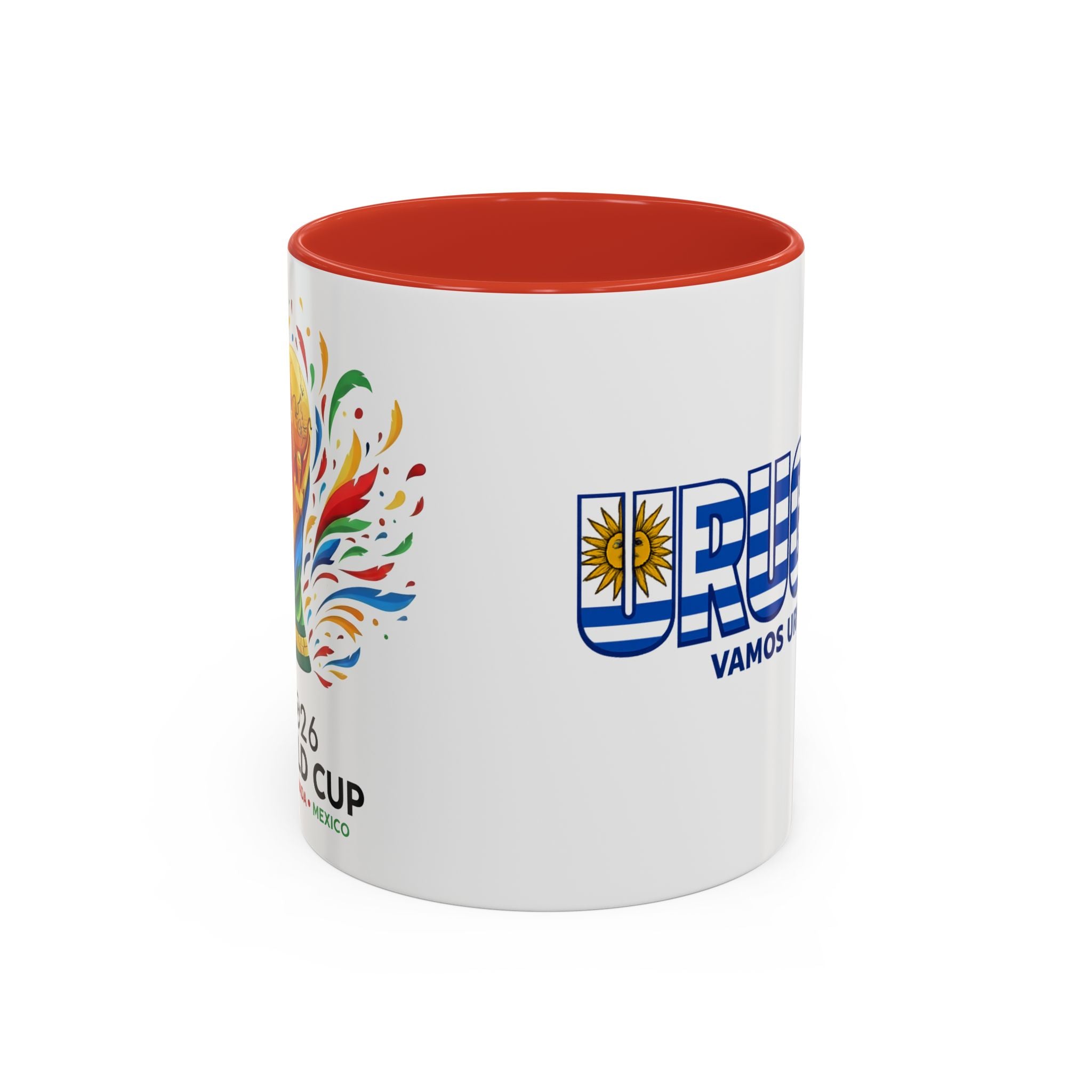 Uruguay Vamos Uruguay Mug | Accent Coffee Mug 11oz 15oz, Soccer World Cup, Gift for Dad