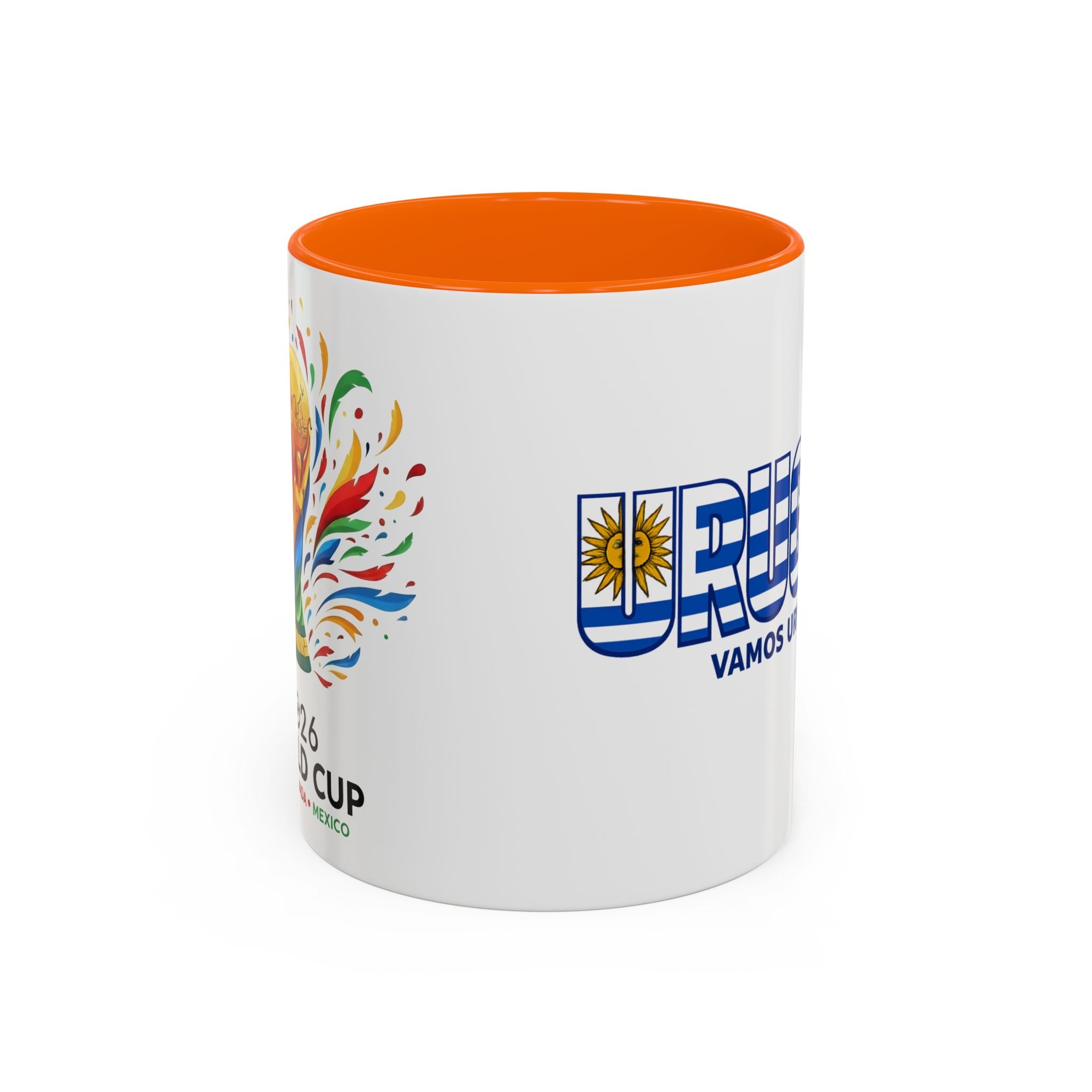 Uruguay Vamos Uruguay Mug | Accent Coffee Mug 11oz 15oz, Soccer World Cup, Gift for Dad