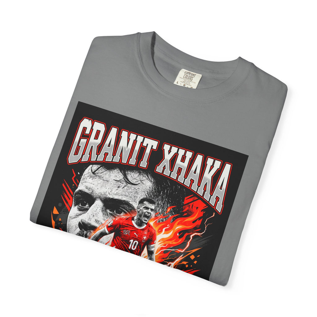 Soccer Star Graphic T-shirt | World Cup 2026 Back Print,Switzerland Flag, Gift for him, Collectible