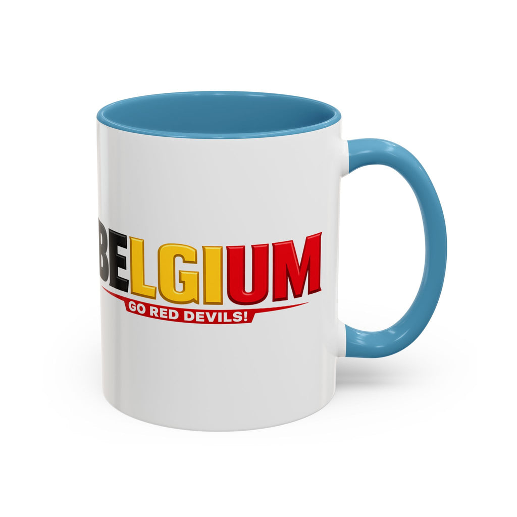 Belgium Go Red Devils Mug | Accent Coffee Mug 11oz 15oz