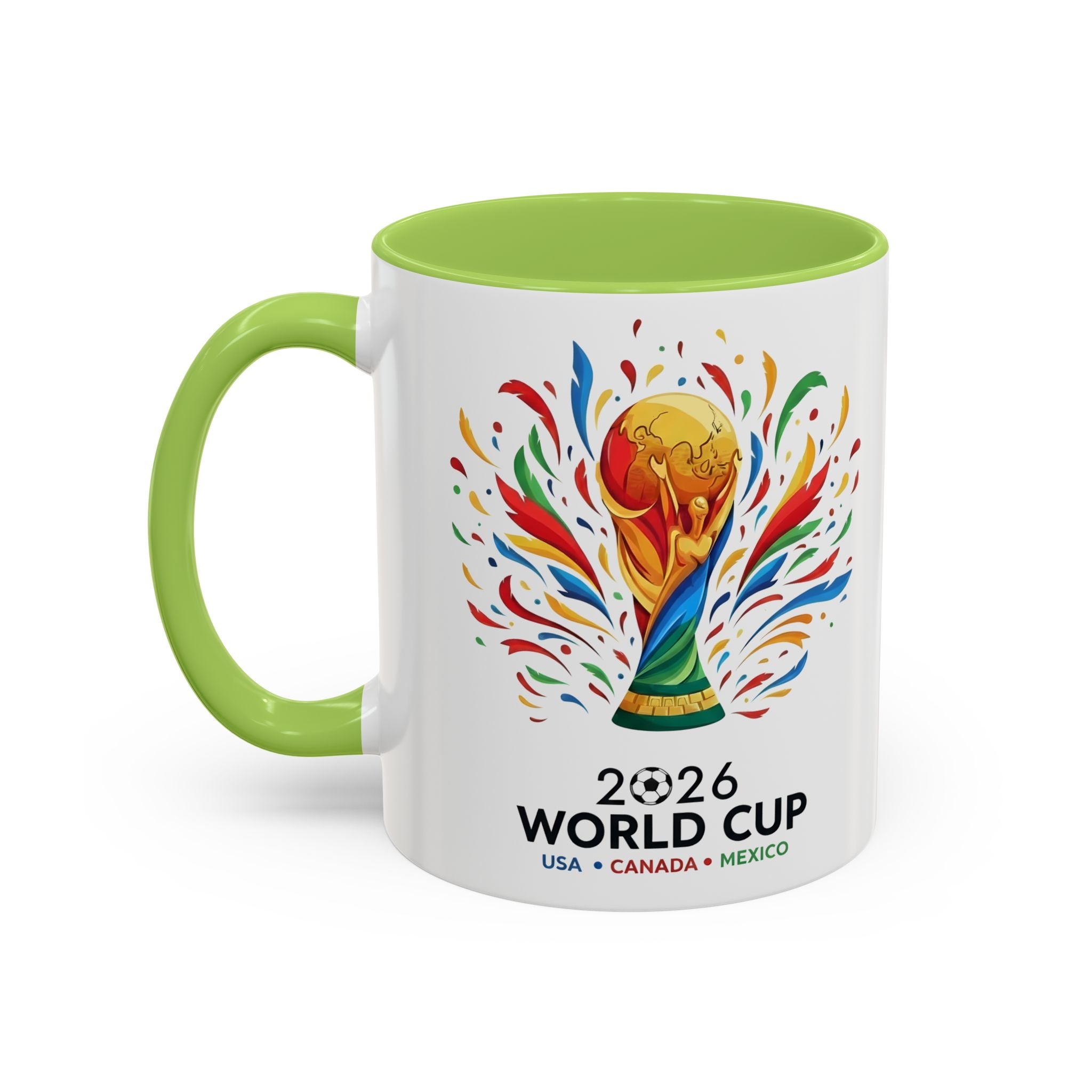 Uzbekistan Flag Typography Coffee Mug | Accent 11oz/15oz, Soccer World Cup 2026, Gift for Dad