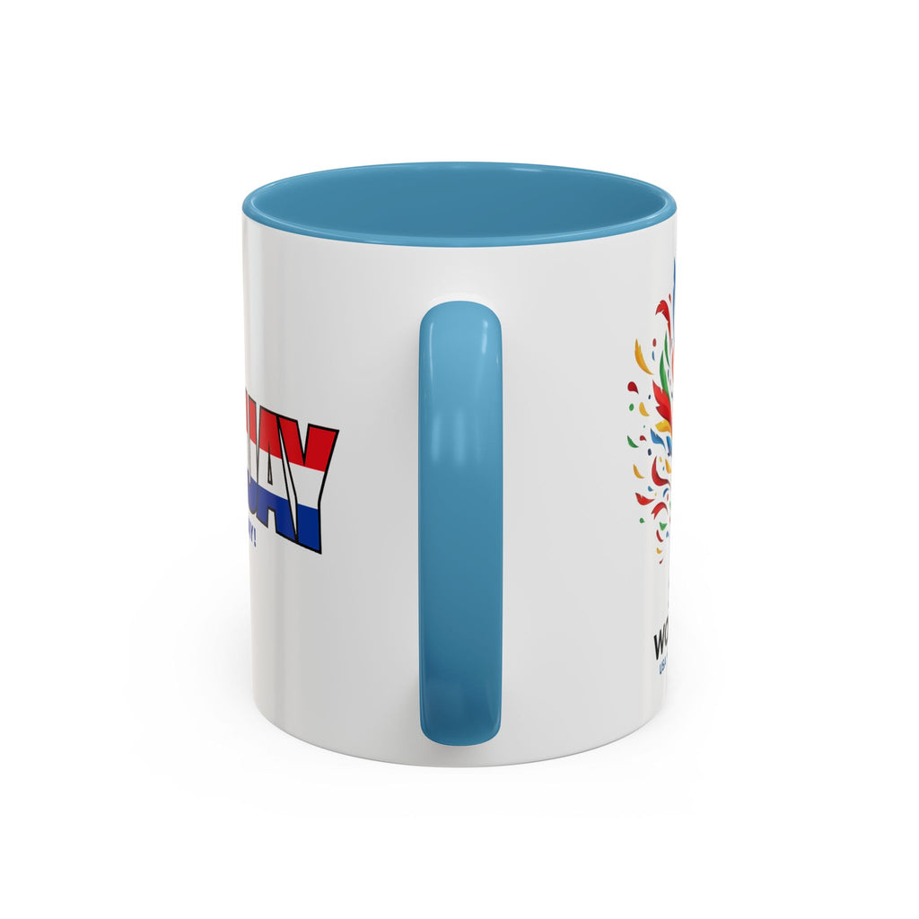 Paraguay Vamos Paraguay Mug | Accent Coffee Mug 11oz or 15oz, Soccer World Cup 2026, Gifts for Dad