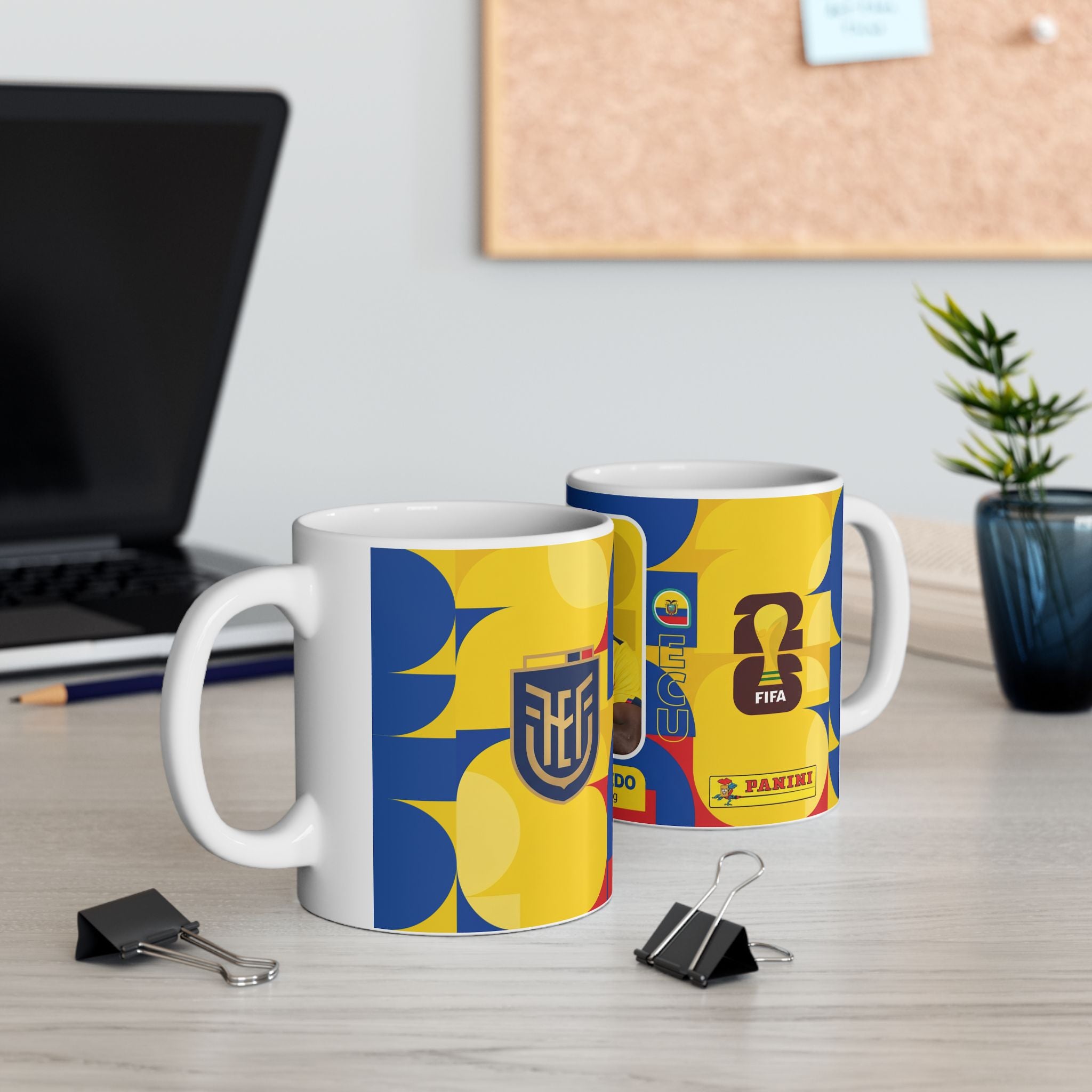 Ecuador Soccer Player Moises Caicedo Mug — Gift For Dad , World Cup 2026 Mugs