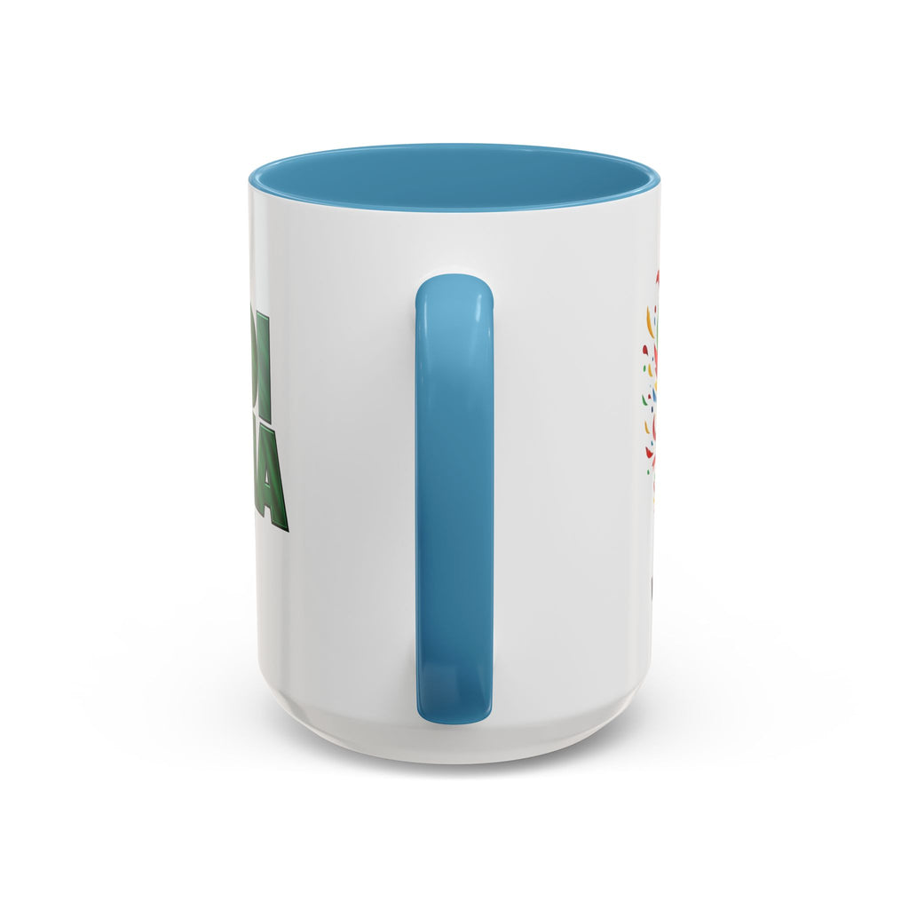 Saudi Arabia Typography Mug | Accent Coffee Mug, Green National Design, Soccer World Cup 2026, Gifts for Dad