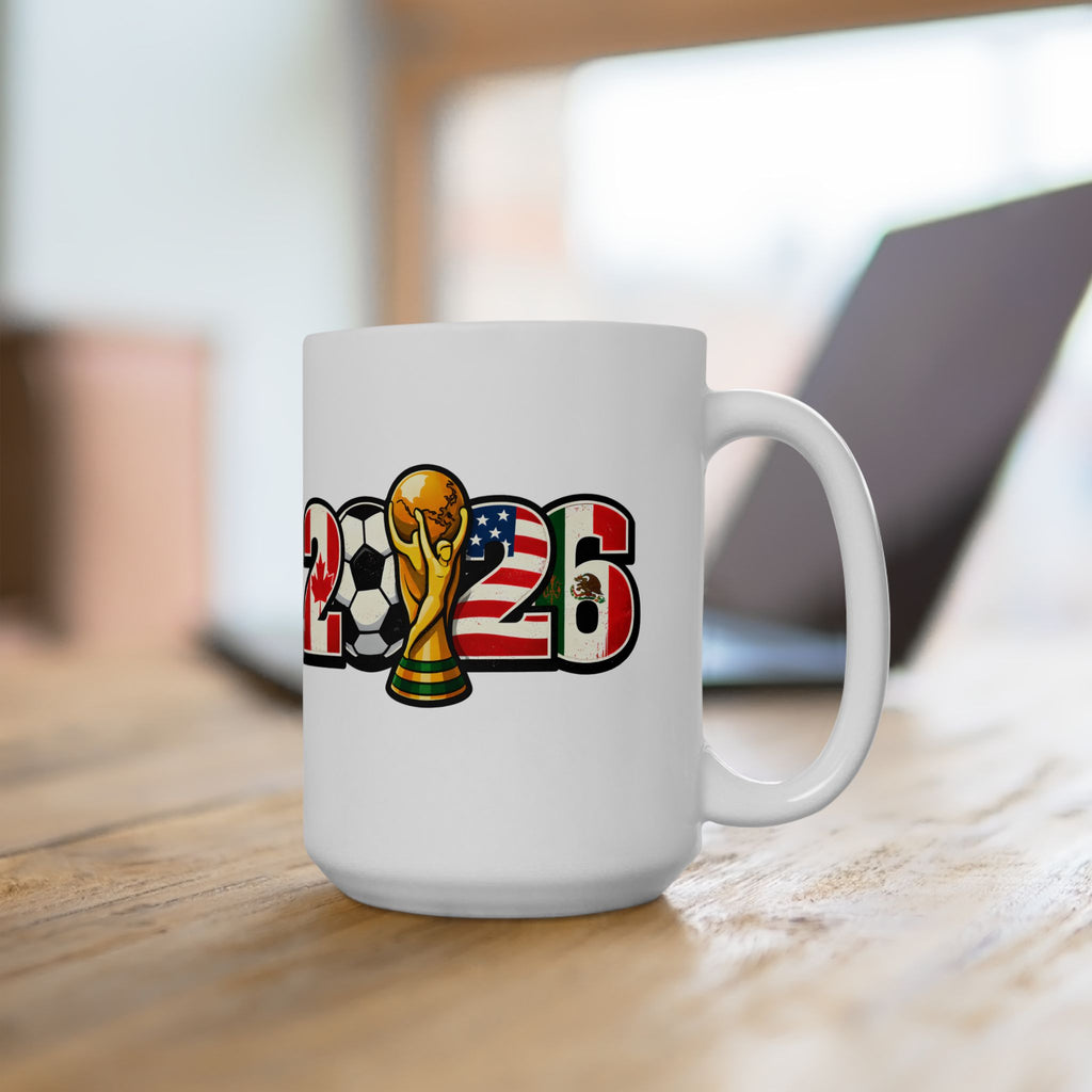 Croatia World Cup 2026 Mug, Soccer Ball, Ceramic Mug, Croatia Flag, Sports Fan Mug
