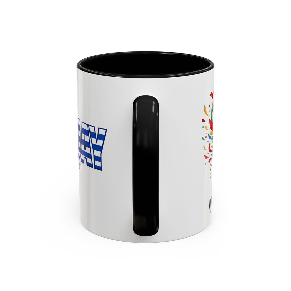 Uruguay Vamos Uruguay Mug | Accent Coffee Mug 11oz 15oz, Soccer World Cup, Gift for Dad