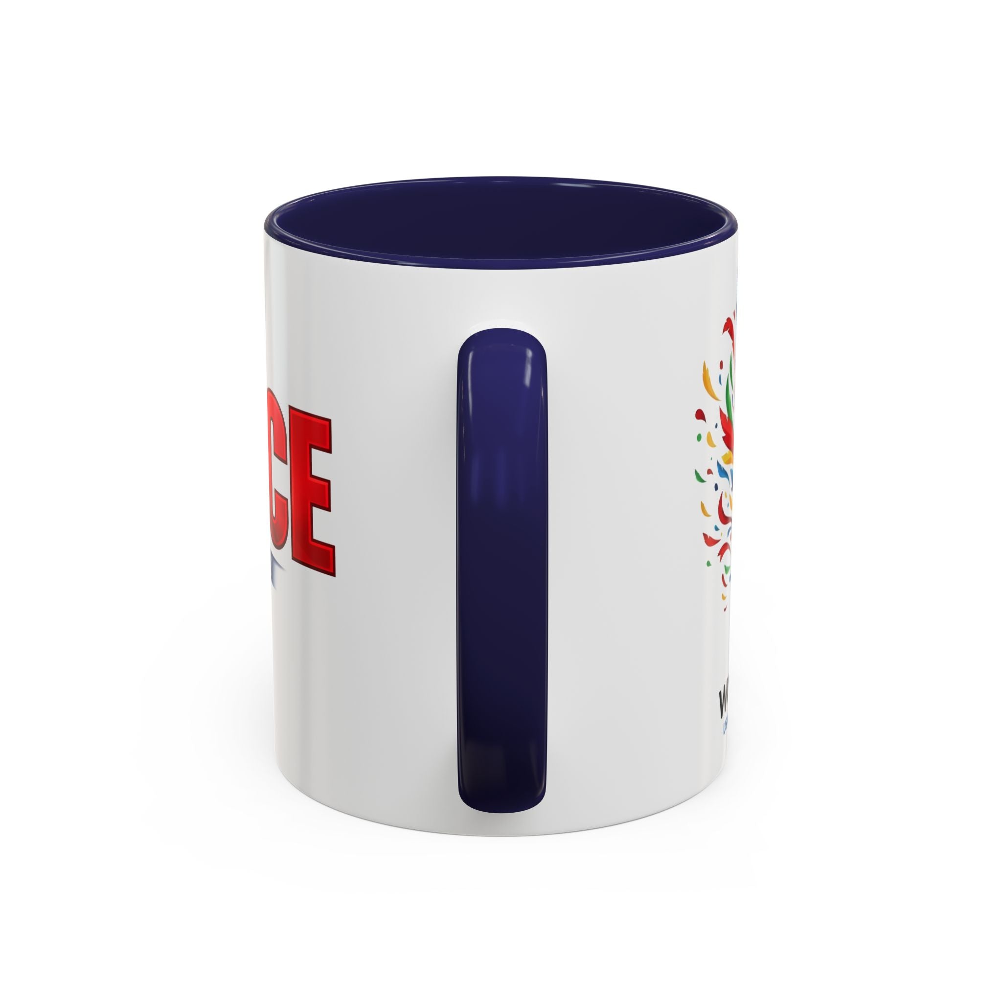 France Tricolor Logo Coffee Mug | Accent Coffee Mug 11oz 15oz, Worl Cup 2026, Gift for mom and dad