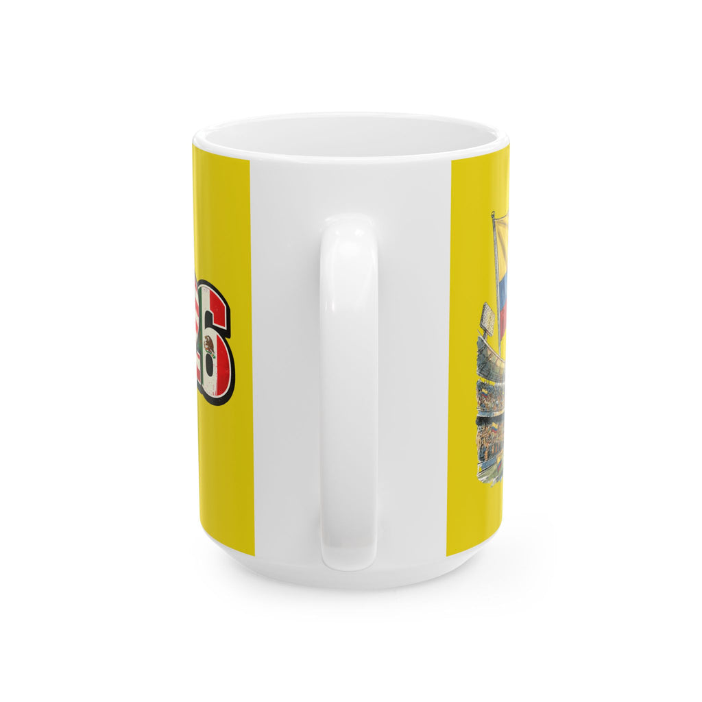 Colombia World Cup 2026 Soccer Mug, Ceramic Mug, Colombia Flag, Gift For Dad