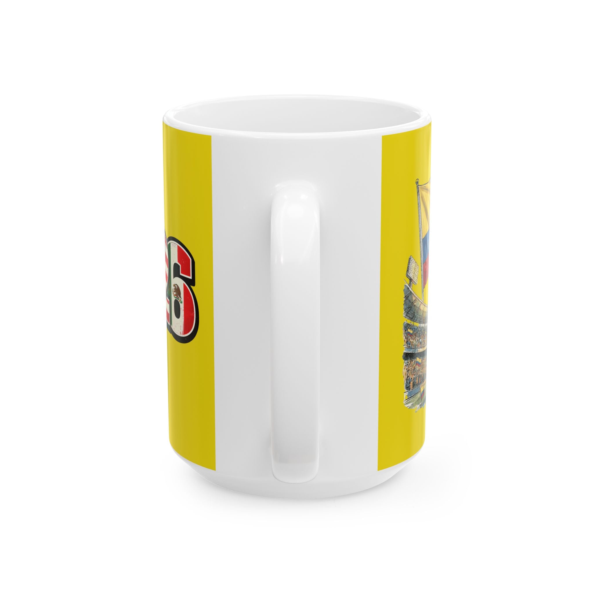 Colombia World Cup 2026 Soccer Mug, Ceramic Mug, Colombia Flag, Gift For Dad