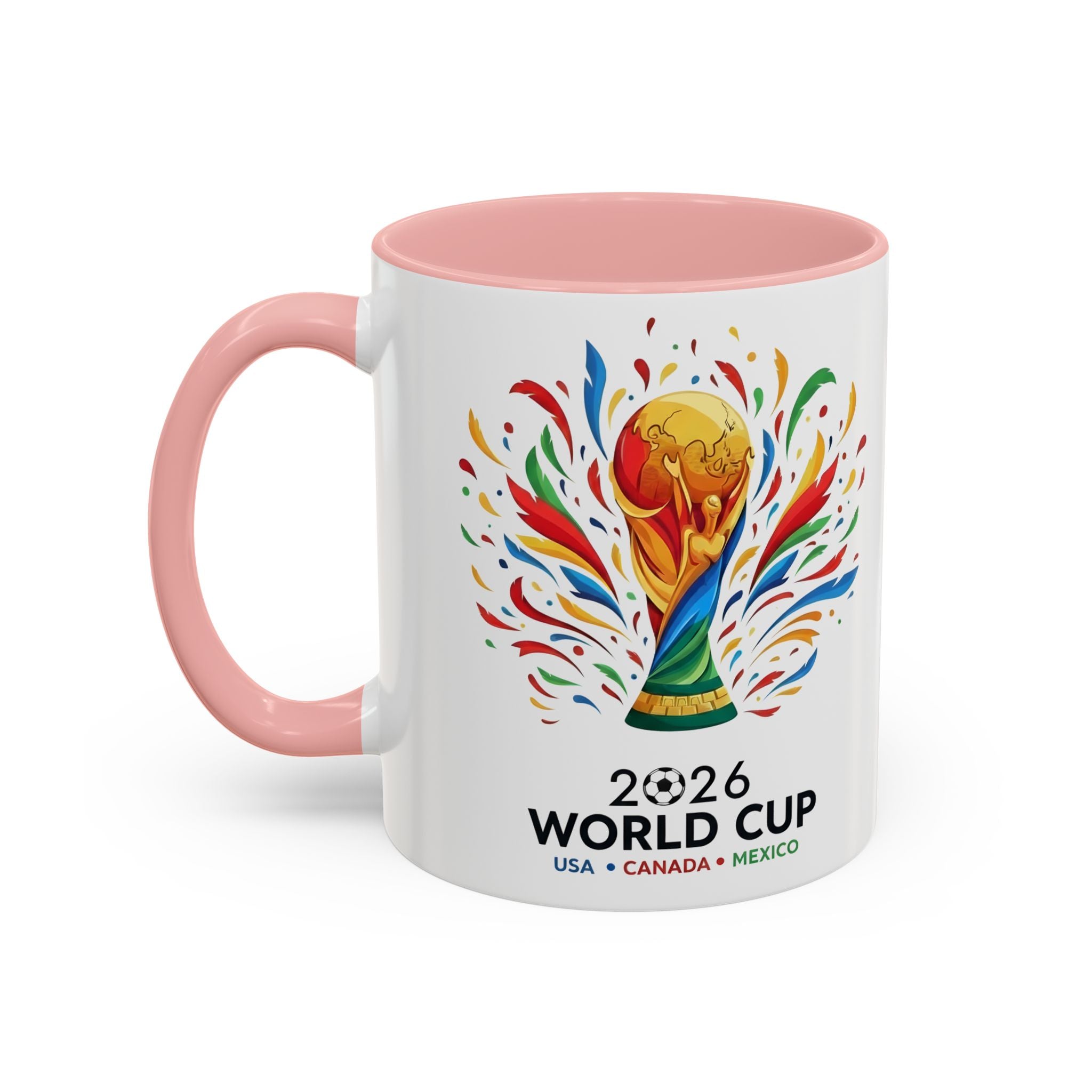 Saudi Arabia Typography Mug | Accent Coffee Mug, Green National Design, Soccer World Cup 2026, Gifts for Dad
