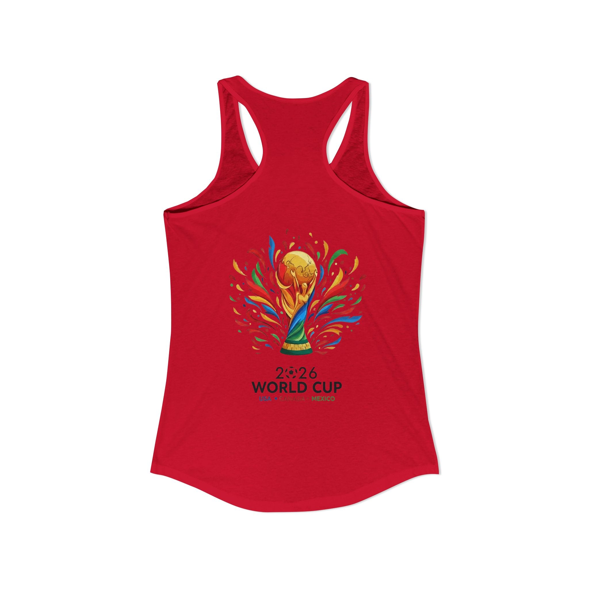 USA Women's Ideal Racerback Tank, Mother's Day Sale, World Cup 2026 Tank, Gift For Mom