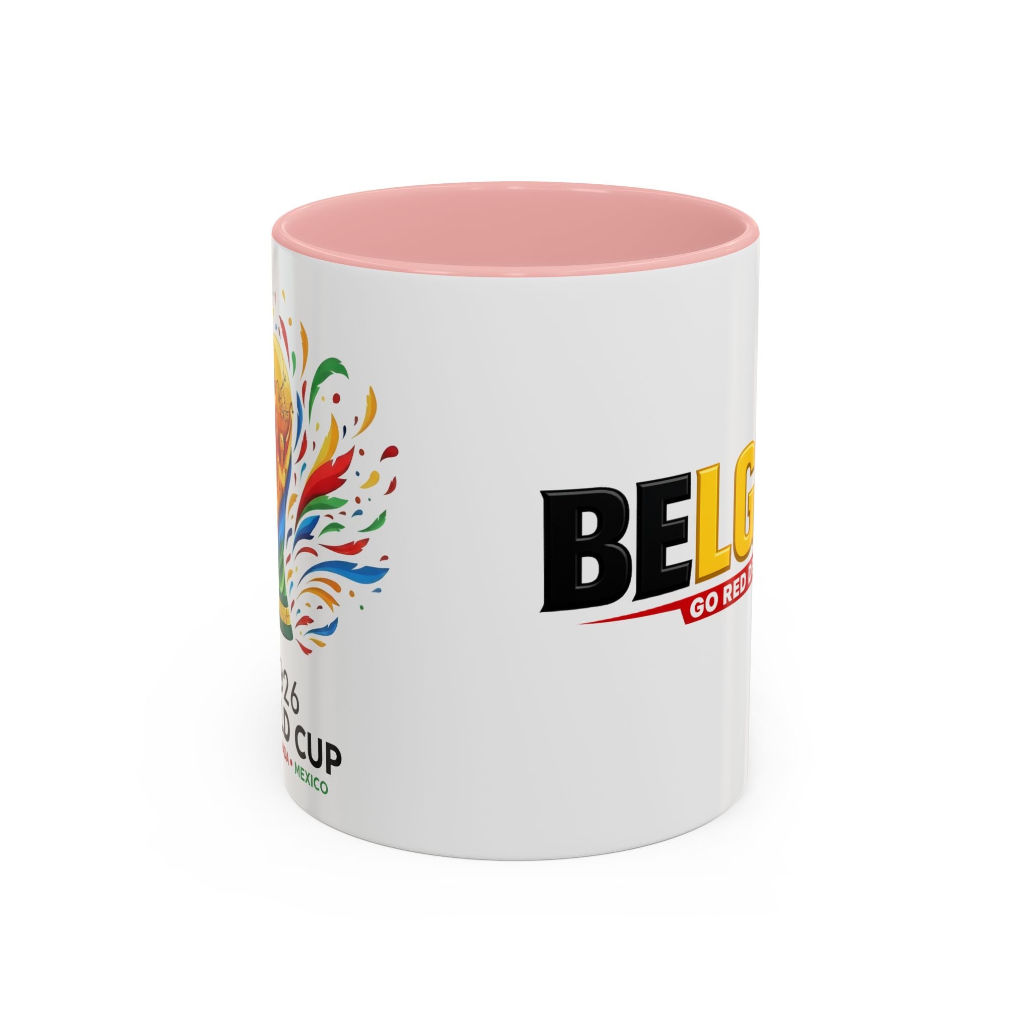 Belgium Go Red Devils Mug | Accent Coffee Mug 11oz 15oz