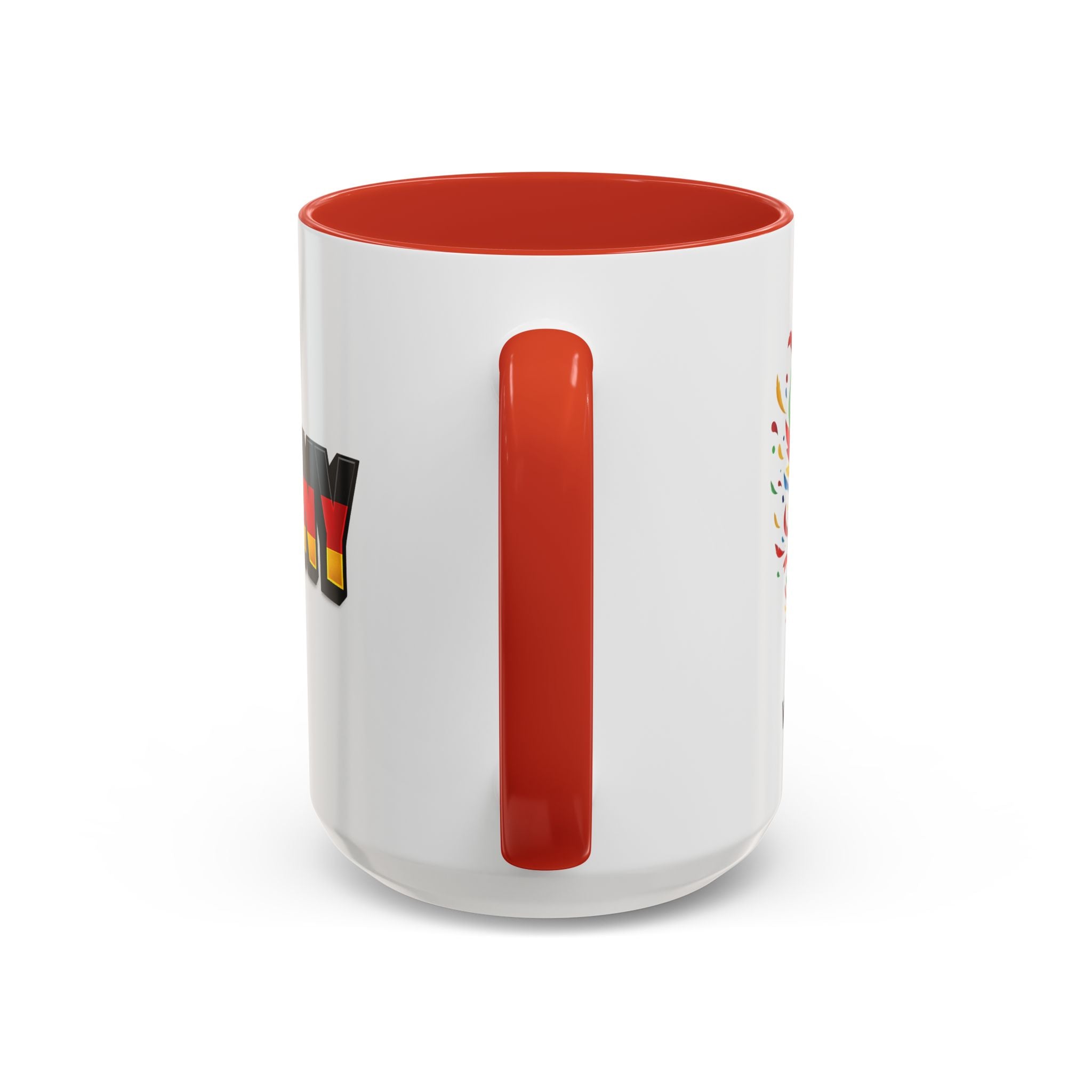 Germany flag text Mug | Accent Coffee Mug 11oz or 15oz, World Cup 2026, Gift for Dad