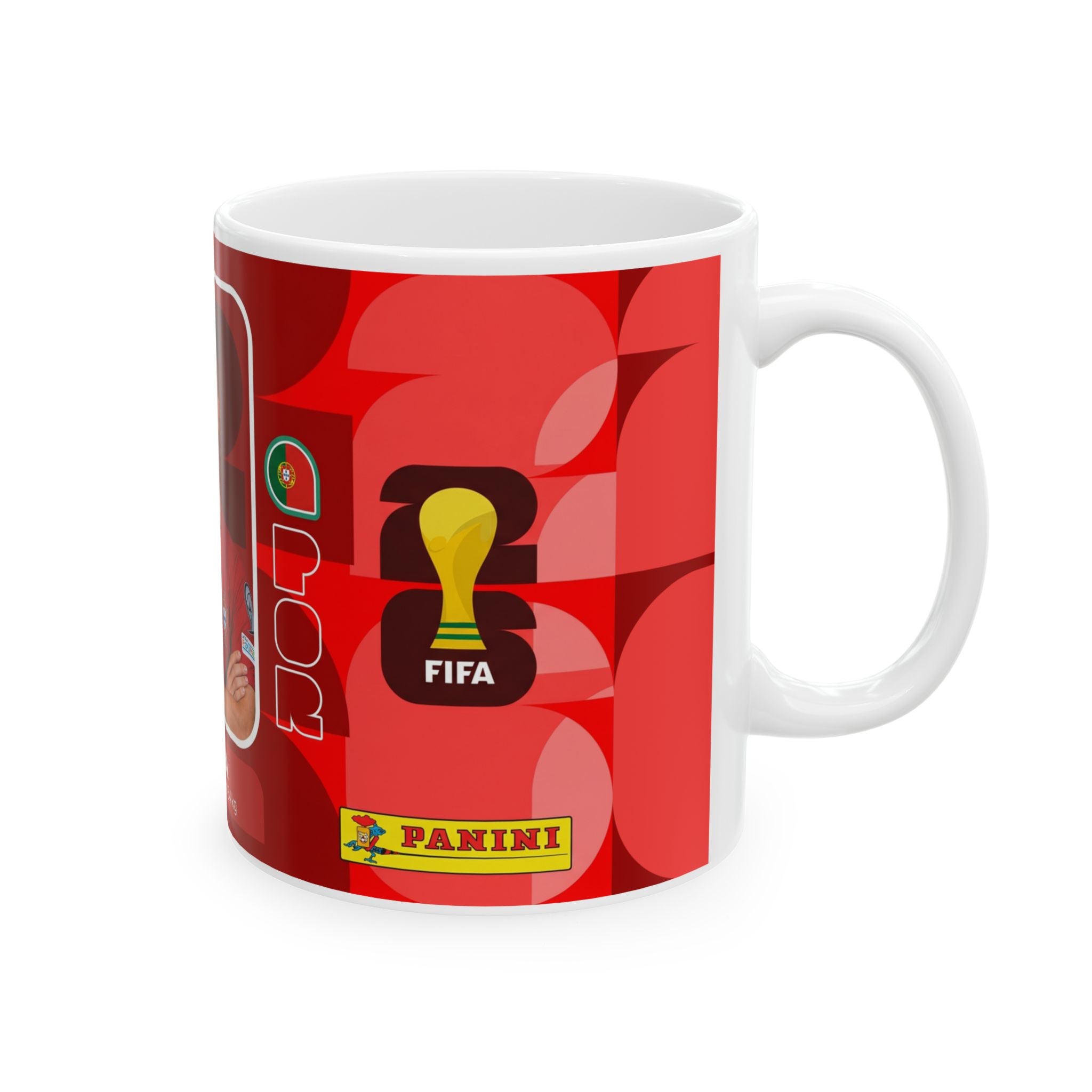 Portugal Vitinha Soccer Player Mug —  11oz/15oz Ceramic Coffee Cup, World Cup 2026 Mugs