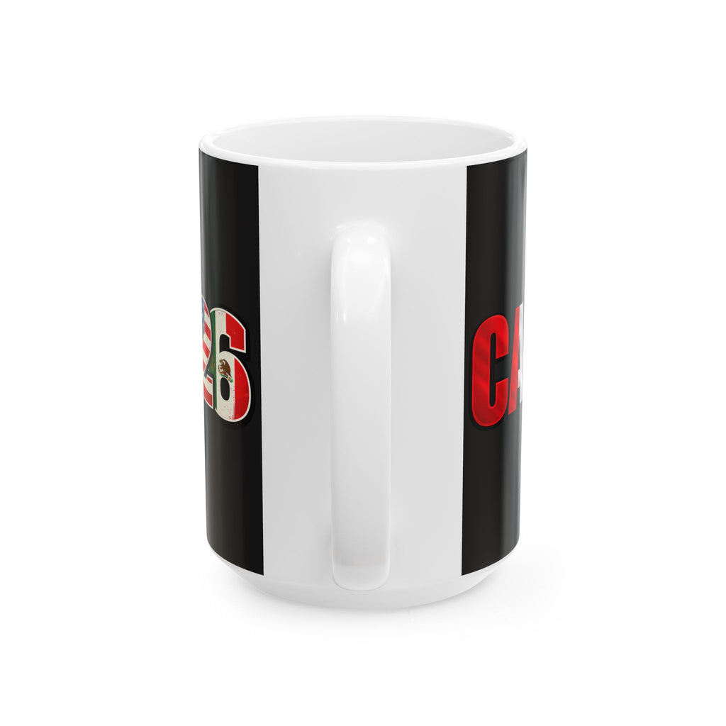Canada World Cup 2026 Mug, Canada Flag, Ceramic Coffee Cup, Gift For Dad