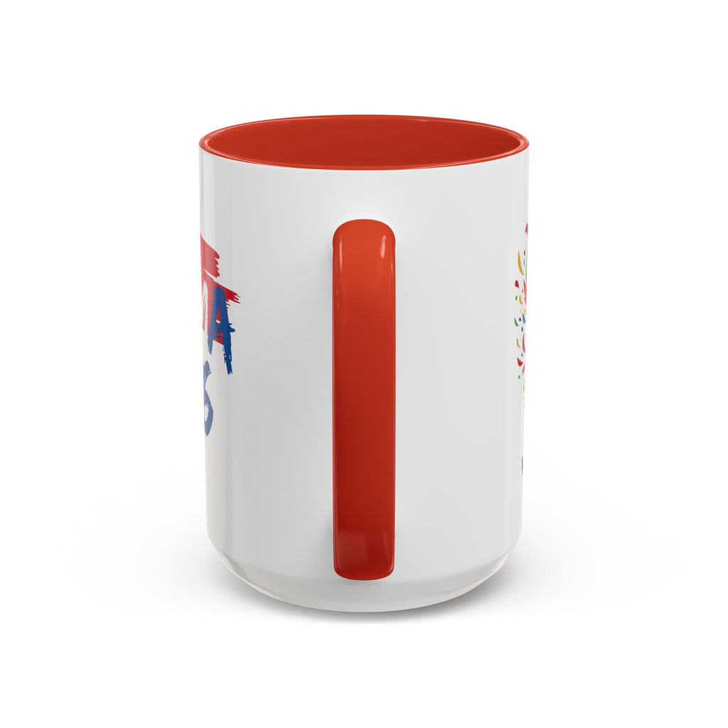 Panama 2026 Soccer Logo Accent Mug | 11oz 15oz, World Cup 2026, Gift for Dad