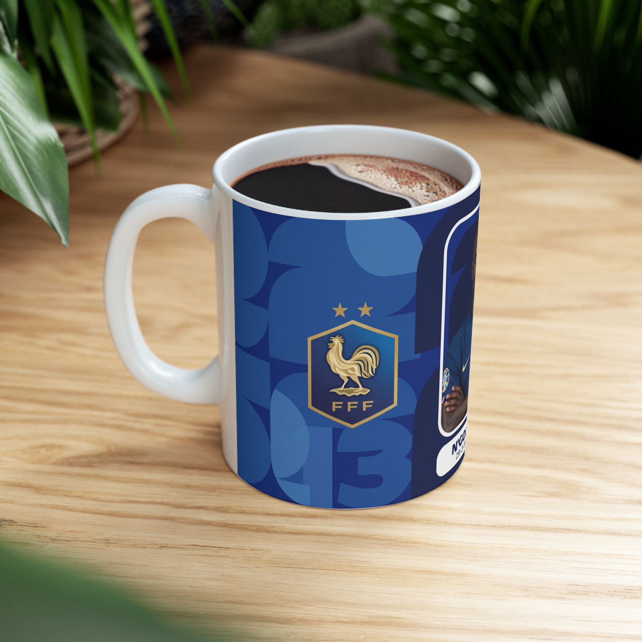 France Soccer Player N'Golo Kante Mug – Ceramic Coffee Cup, World Cup 2026 Mugs