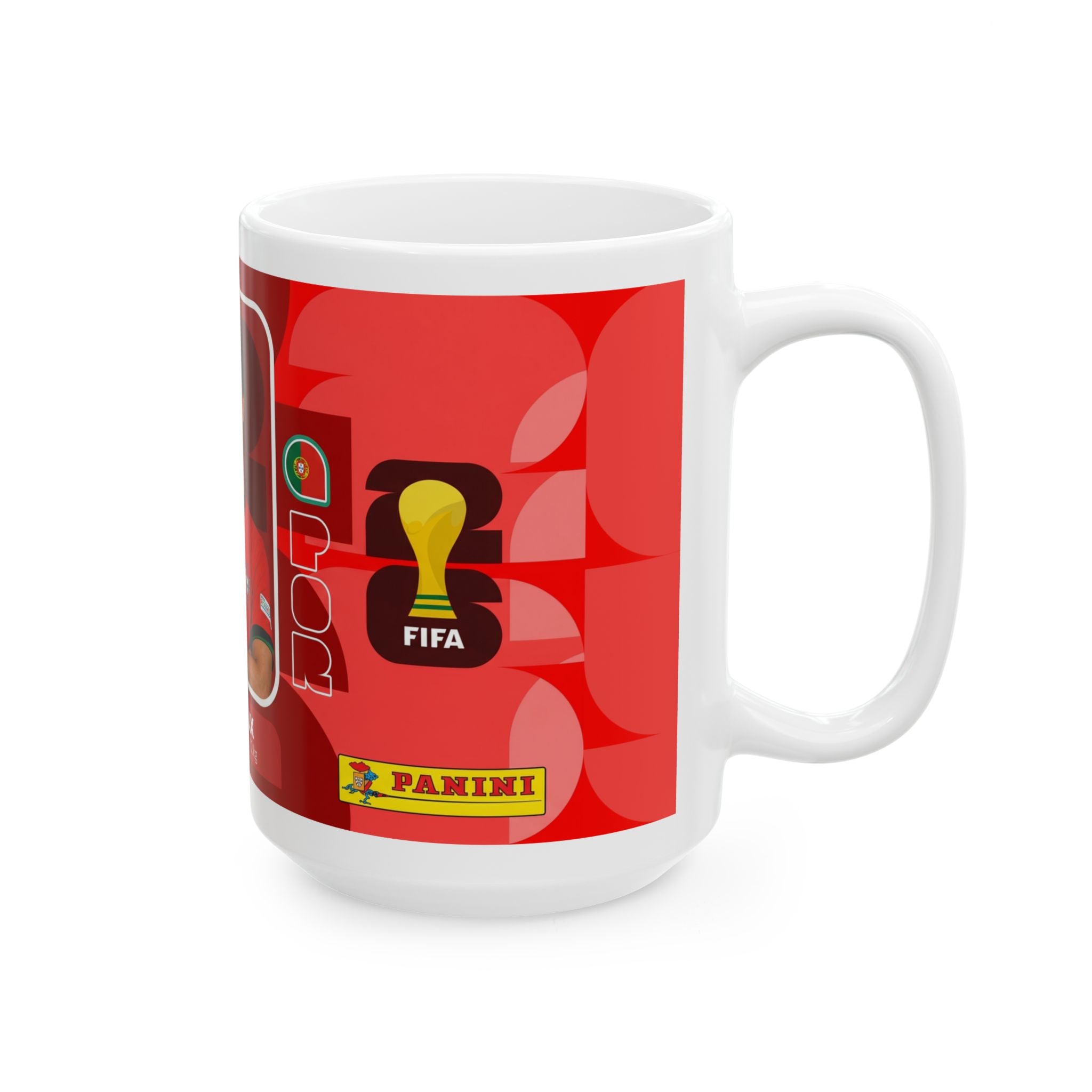 Portugal Soccer Player João Félix Mug — Ceramic Coffee Cup (11oz, 15oz), World Cup 2026 Mugs