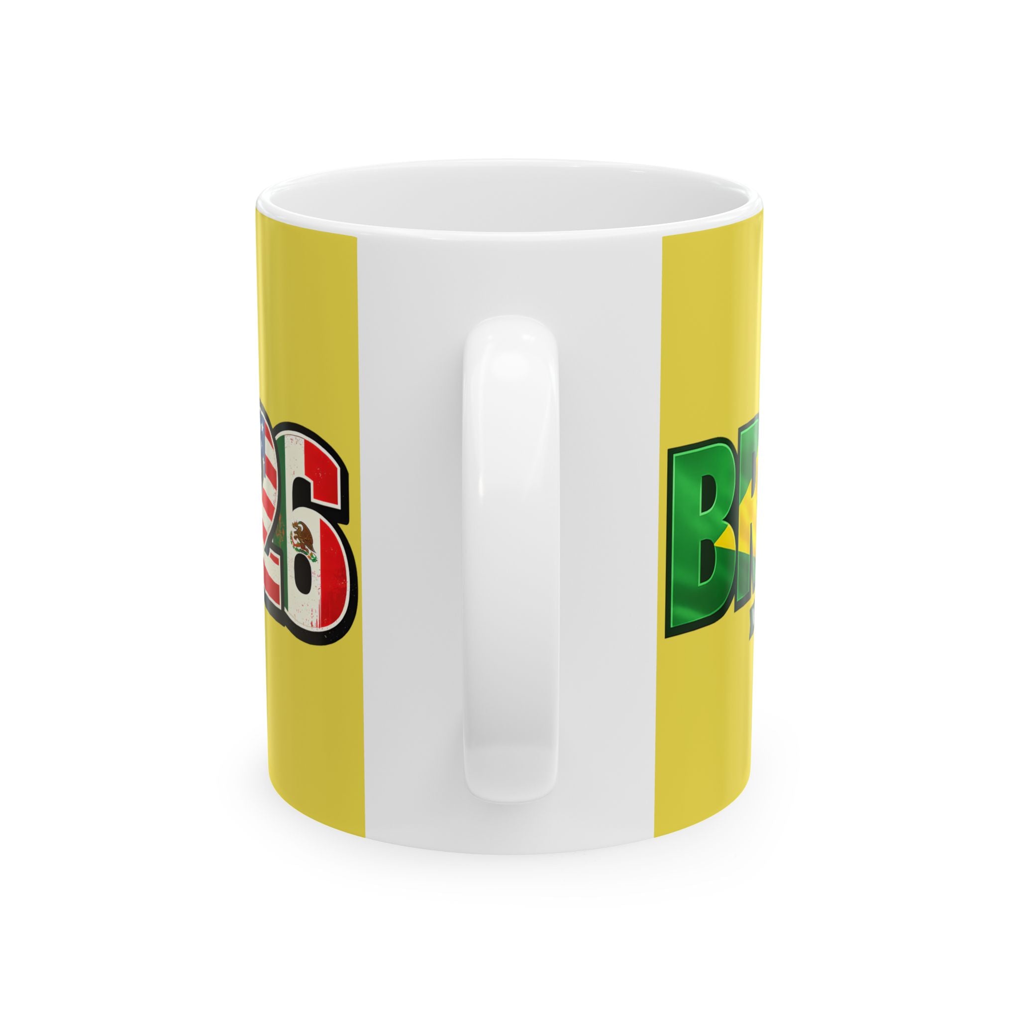 Brazil World Cup 2026 Mug | Fan Coffee Cup, Brazil Flag, Gift For Dad