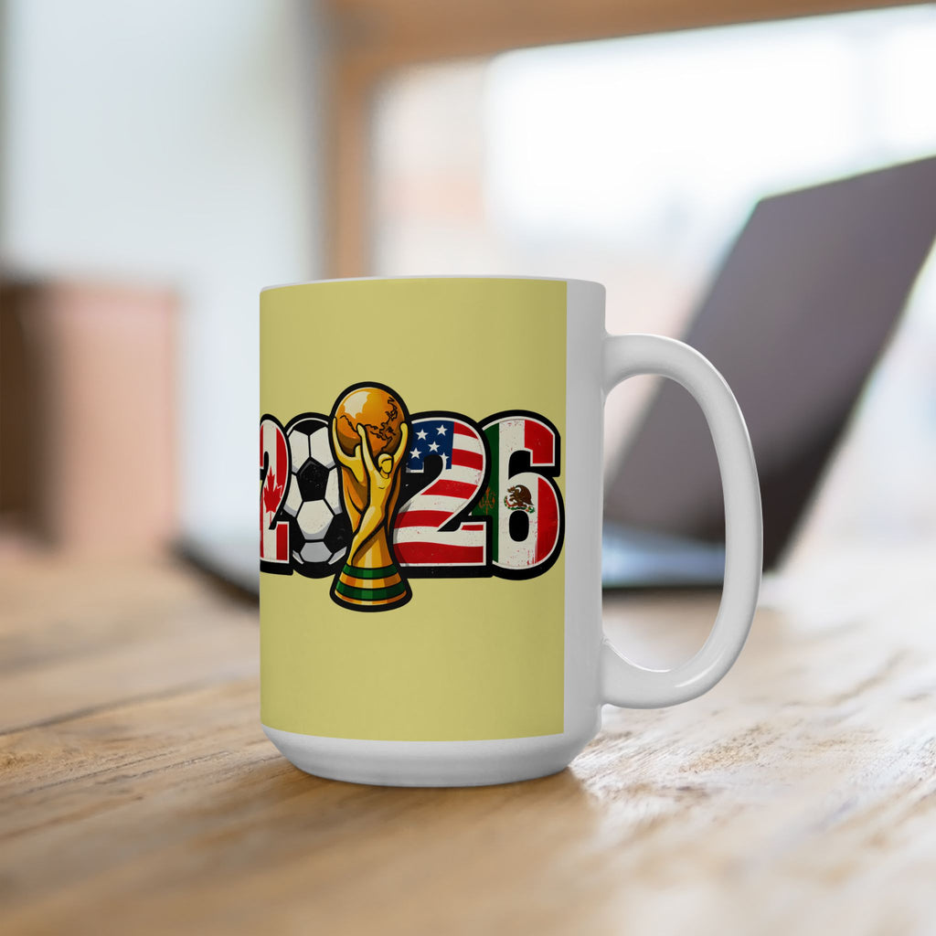 Spain World Cup 2026 Mug, Ceramic Coffee Cup, Spain Flag, Gift For Dad