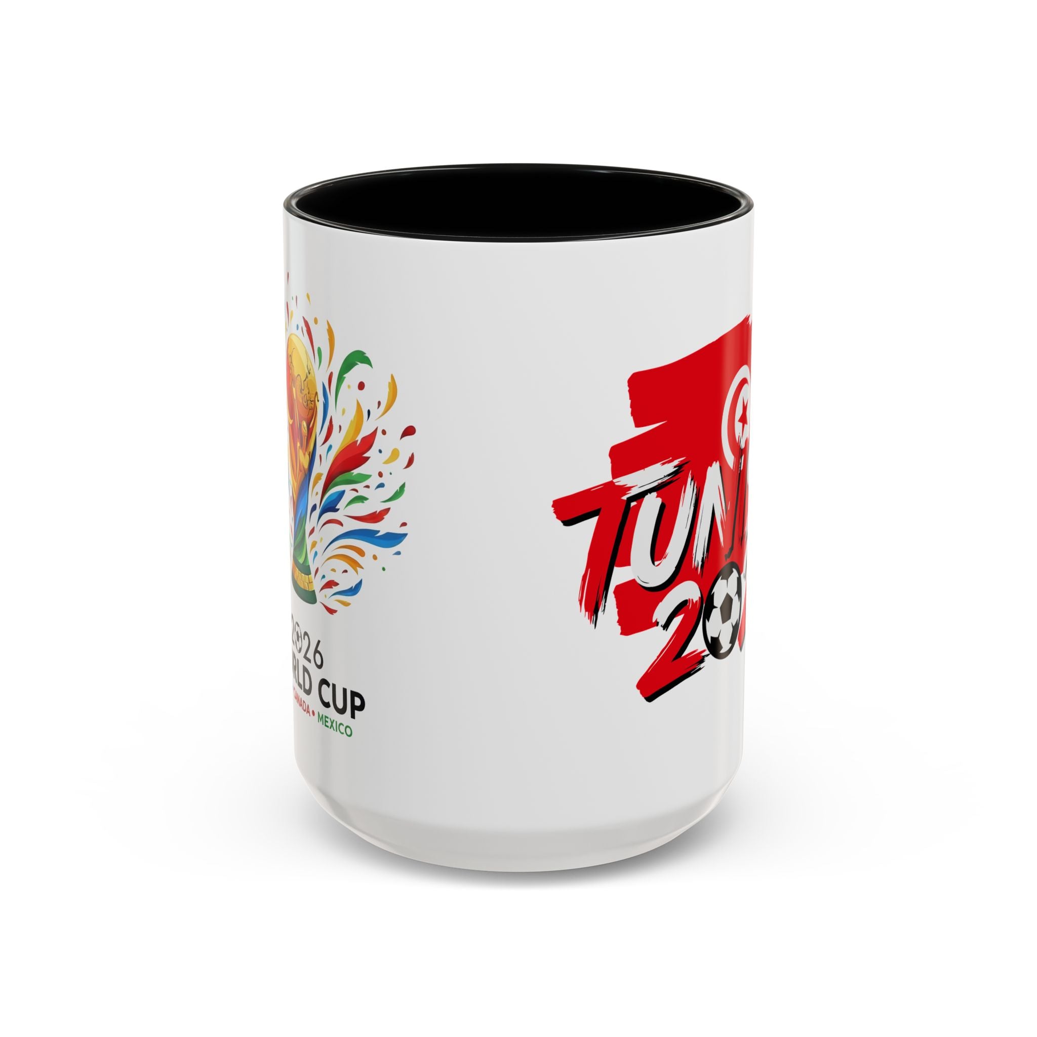Tunisia 2026 Soccer Logo Mug | World Cup Fan Coffee Mug, Soccer World Cup 2026, Gift for Dad