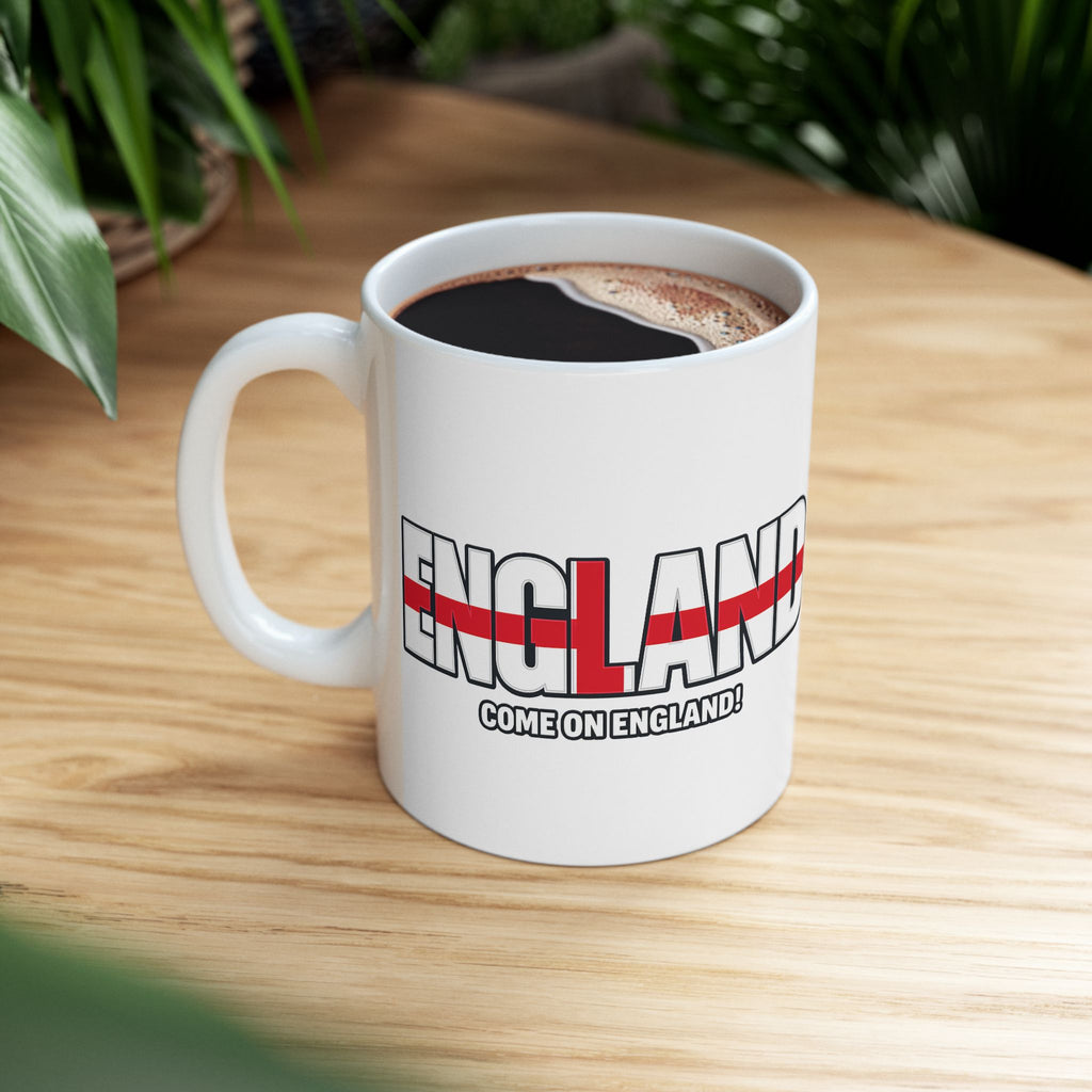 England World Cup 2026 Mug | England Flag, Ceramic Coffee Cup, Gift For dad