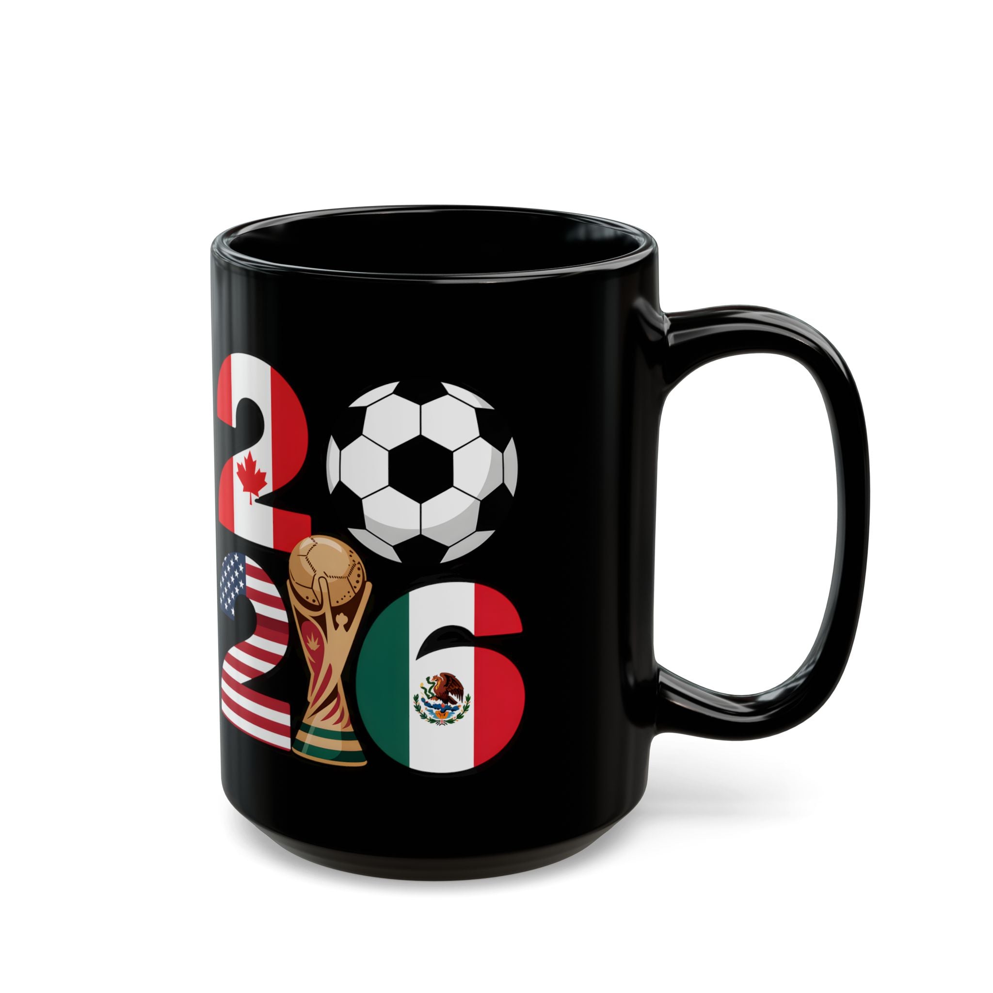 Croatia World Cup 2026 Mug | Black Ceramic Coffee Cup, Croatia Flag, Gift For Dad