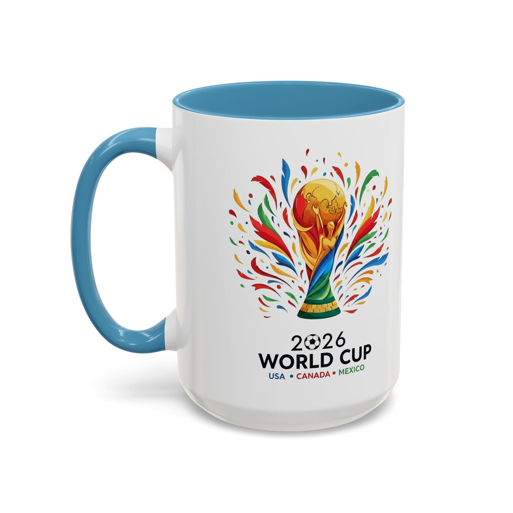 Paraguay Vamos Paraguay Mug | Accent Coffee Mug 11oz or 15oz, Soccer World Cup 2026, Gifts for Dad