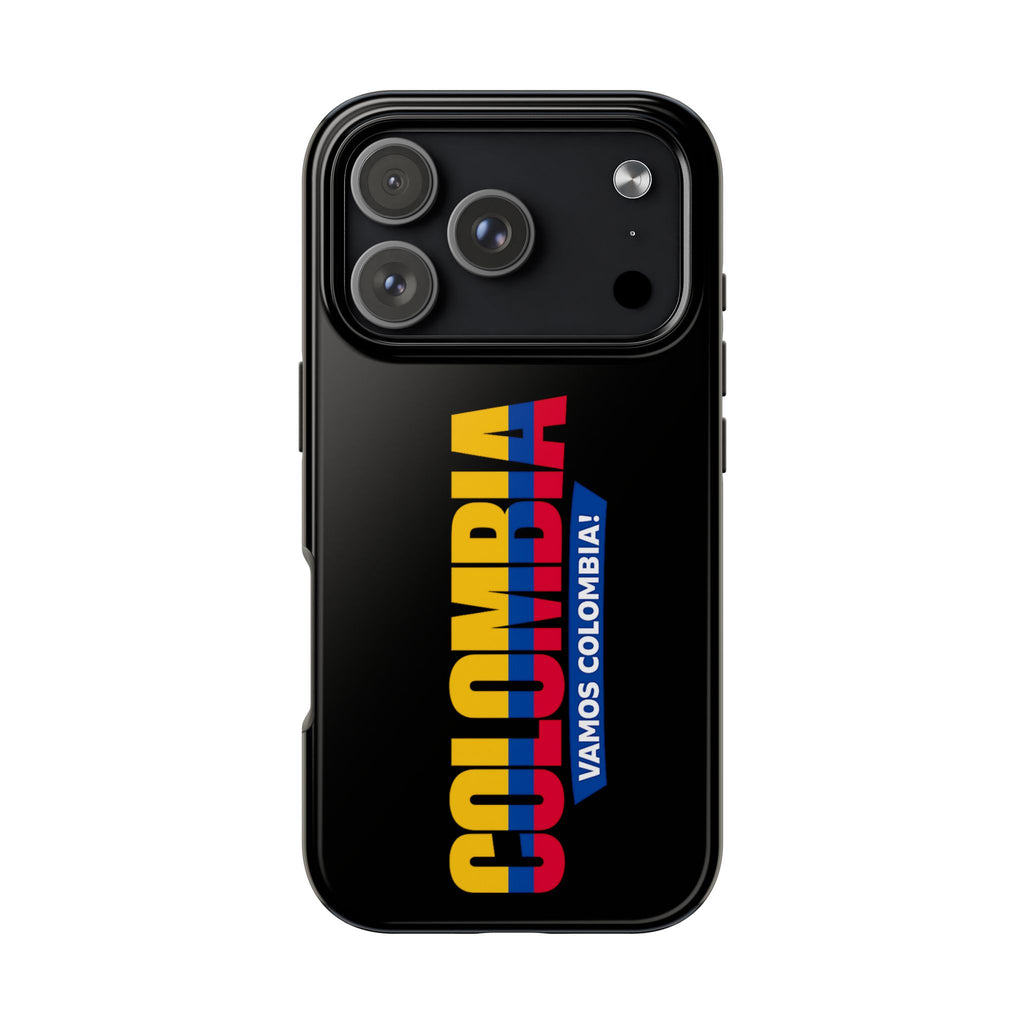 Colombia Vertical Flag Phone Case | Vamos Colombia, Protective, Glossy, World Cup 2026, Gift For Him