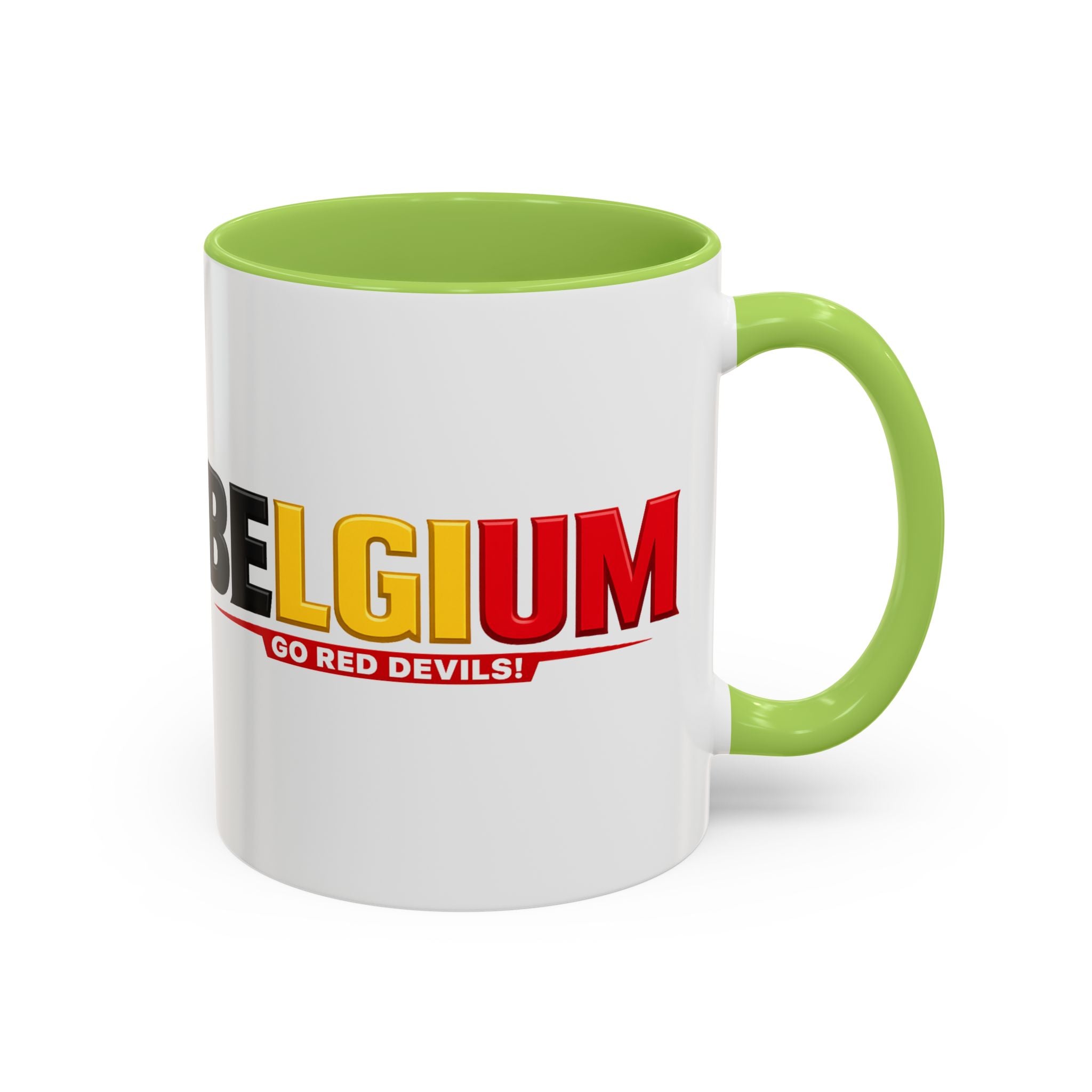 Belgium Go Red Devils Mug | Accent Coffee Mug 11oz 15oz