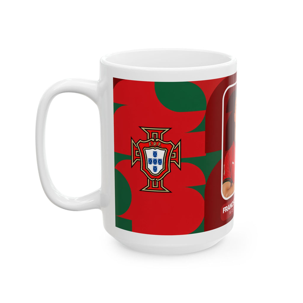 Portugal Soccer Player Francisco Conceição Mug — 11oz/15oz Ceramic Coffee Cup, World Cup 2026 Mugs