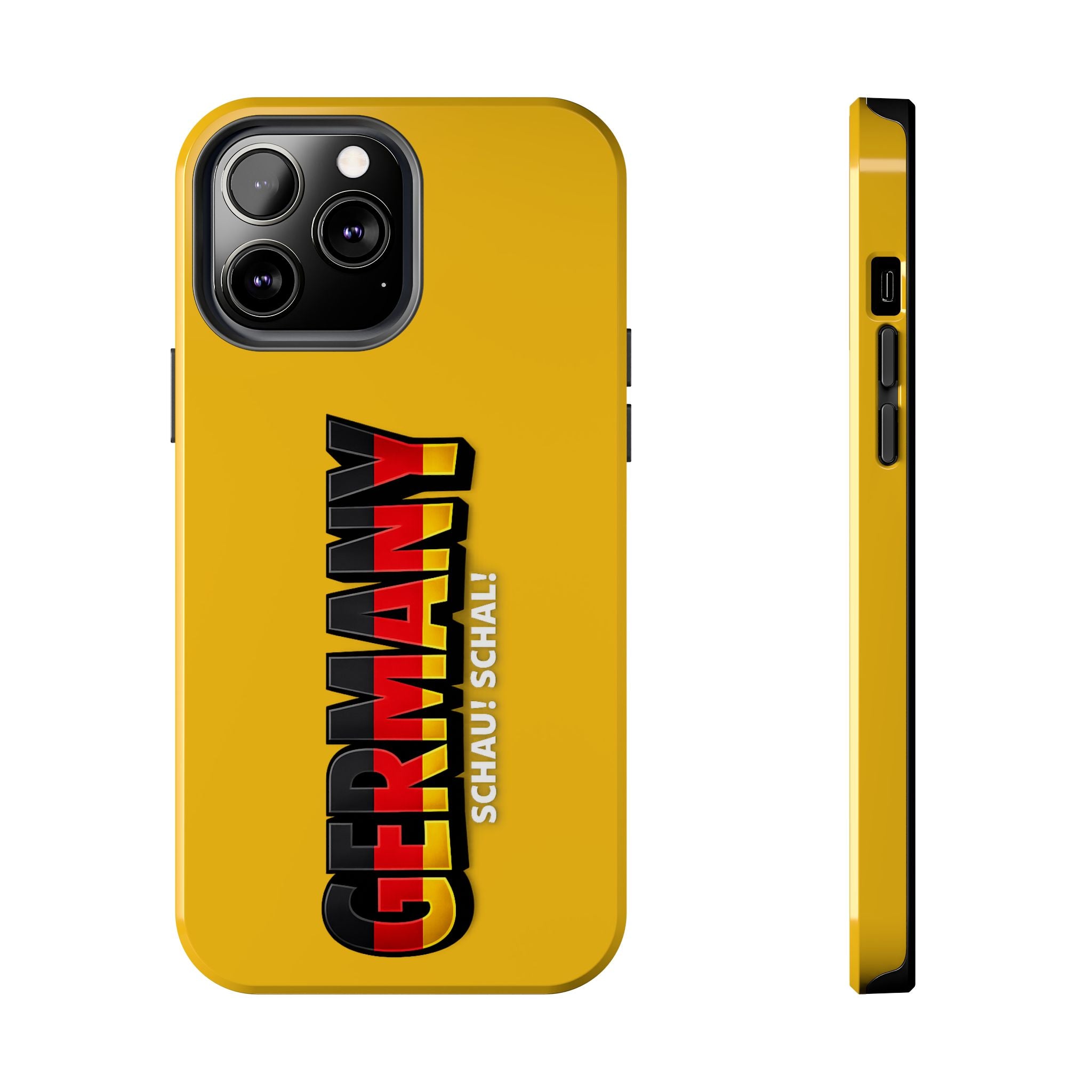 Germany Text Phone Case | Soccer Fan Phone Case, Protective, Glossy, World Cup 2026